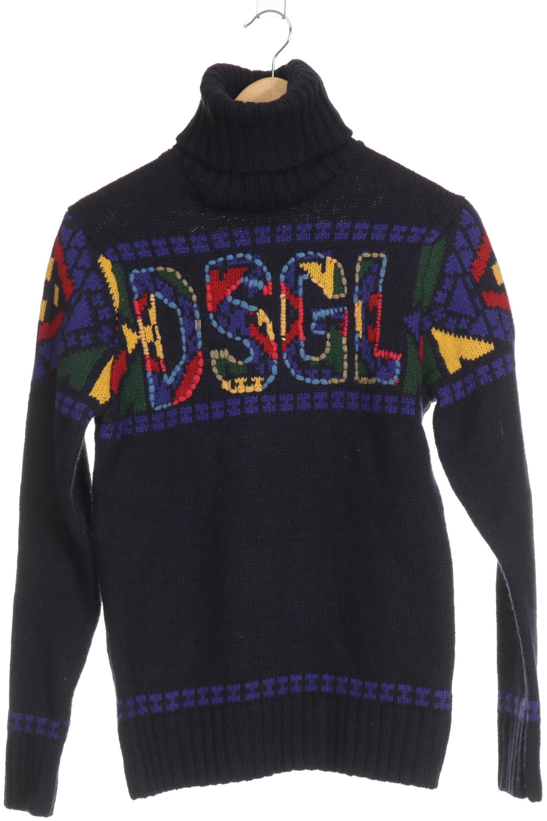 

Desigual Damen Pullover, blau, Gr.