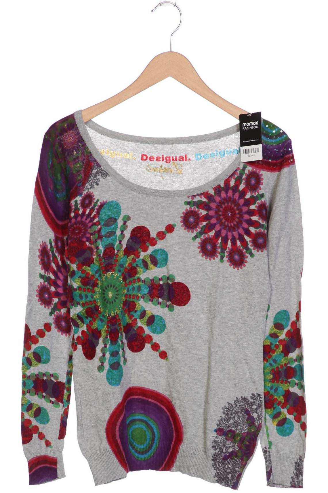 

Desigual Damen Pullover, grau, Gr. 46