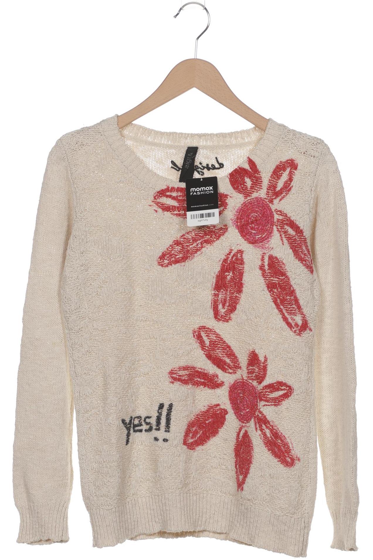 

Desigual Damen Pullover, cremeweiß, Gr. 42