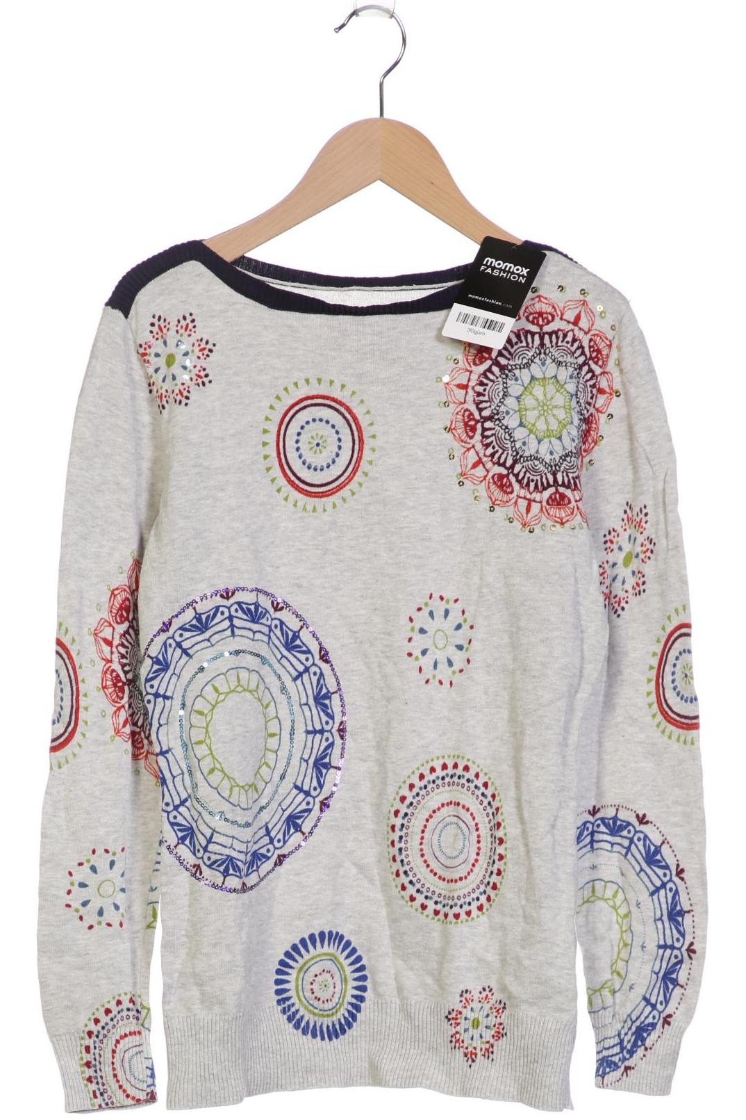 

Desigual Damen Pullover, grau, Gr. 42