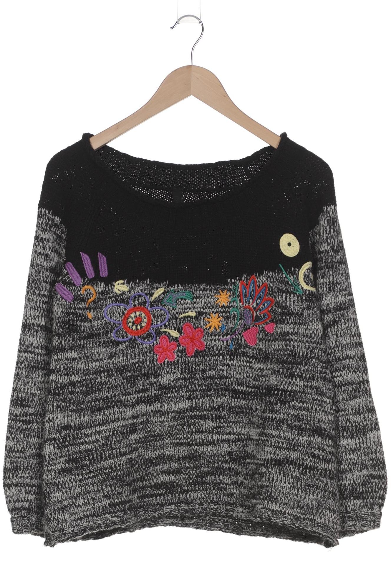 

Desigual Damen Pullover, grau, Gr. 42