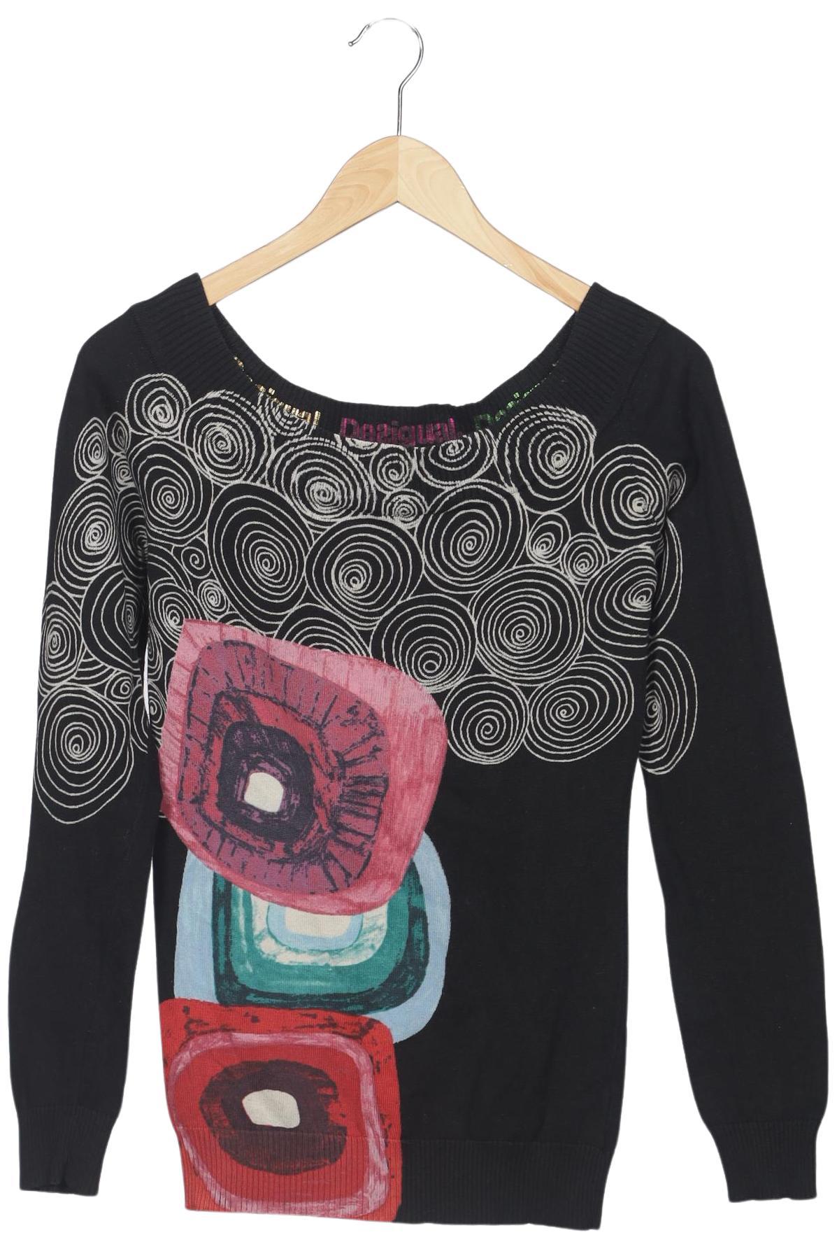 

Desigual Damen Pullover, schwarz, Gr. 42