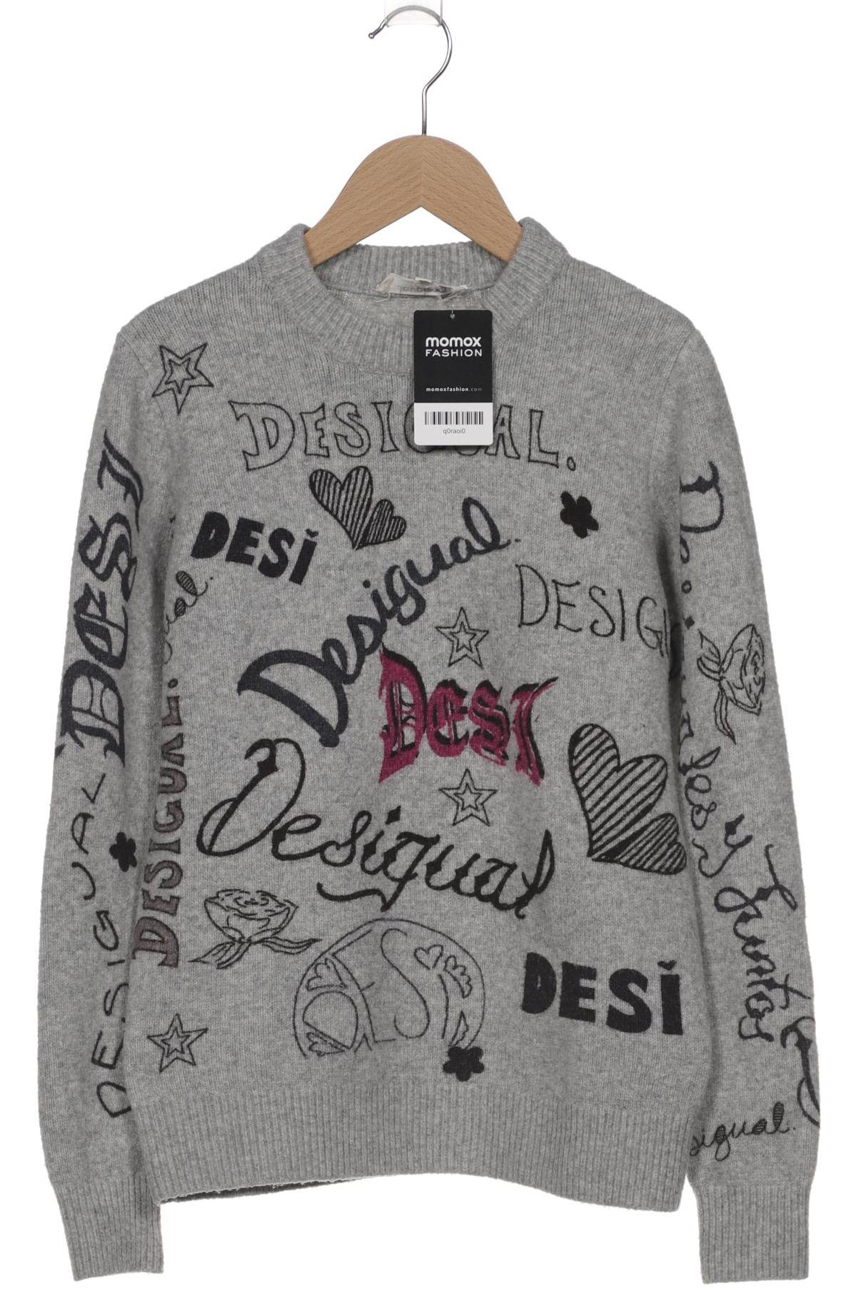 

Desigual Damen Pullover, grau, Gr. 36