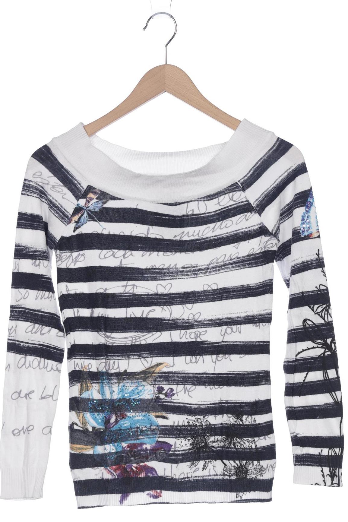 

Desigual Damen Pullover, weiß, Gr. 36