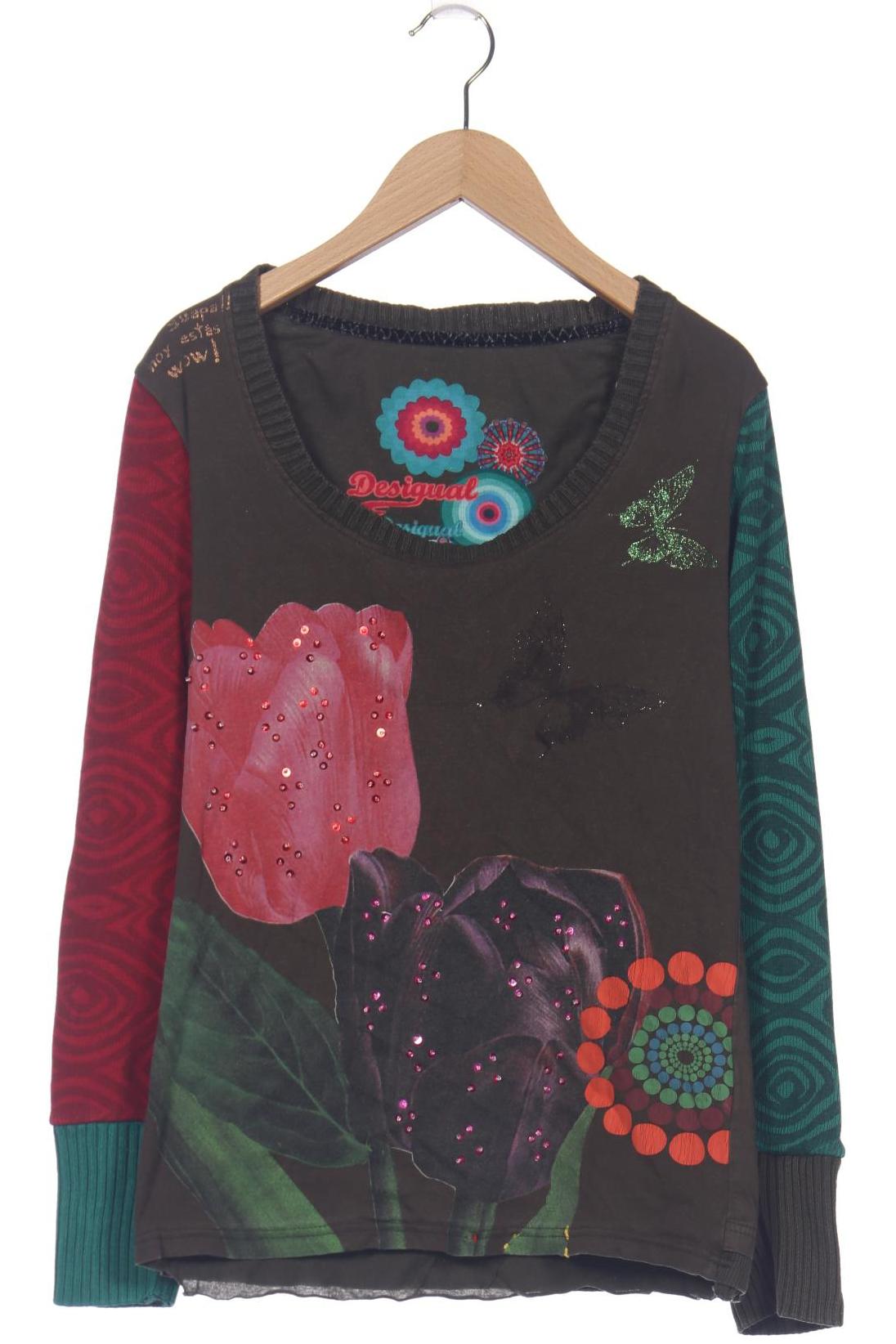 

Desigual Damen Pullover, grün, Gr. 38