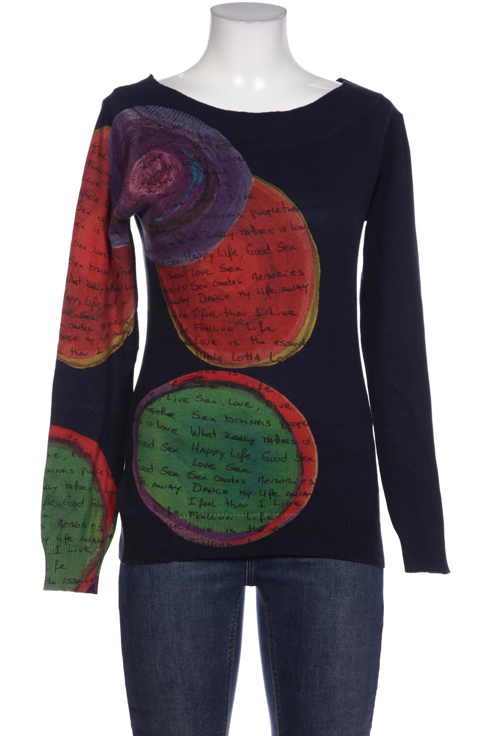 

Desigual Damen Pullover, marineblau