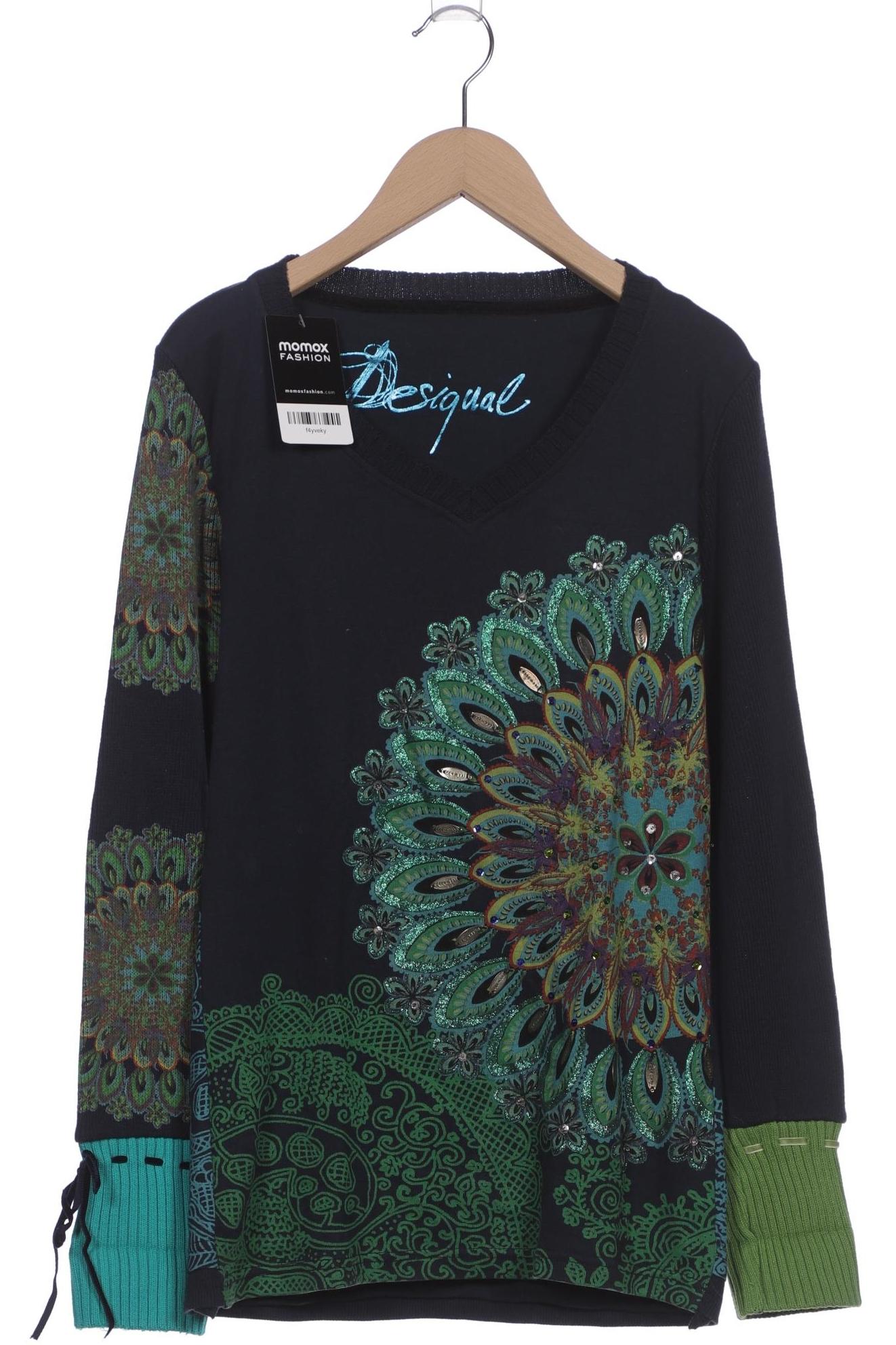 

Desigual Damen Pullover, marineblau, Gr. 38