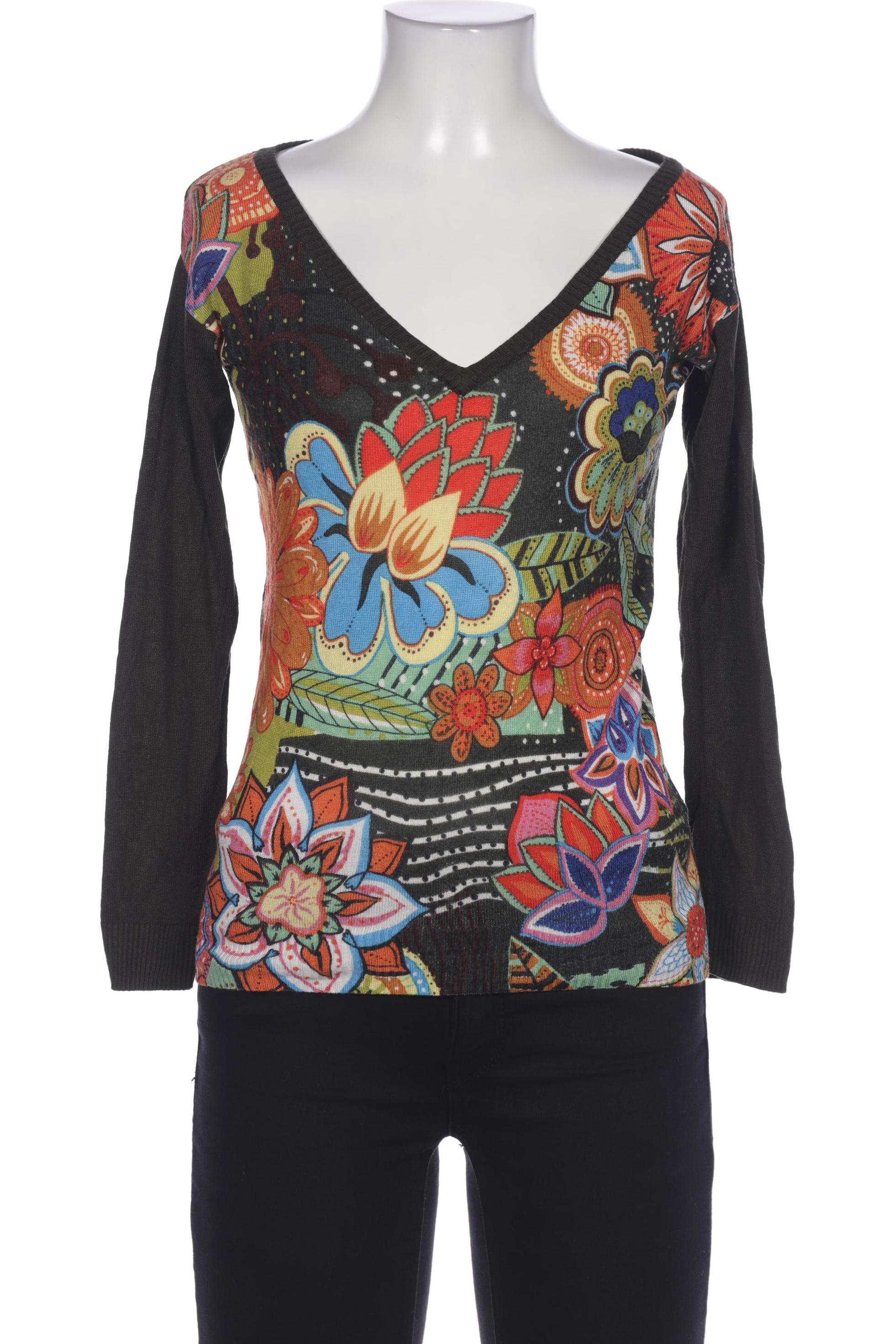 

Desigual Damen Pullover, grün, Gr. 34