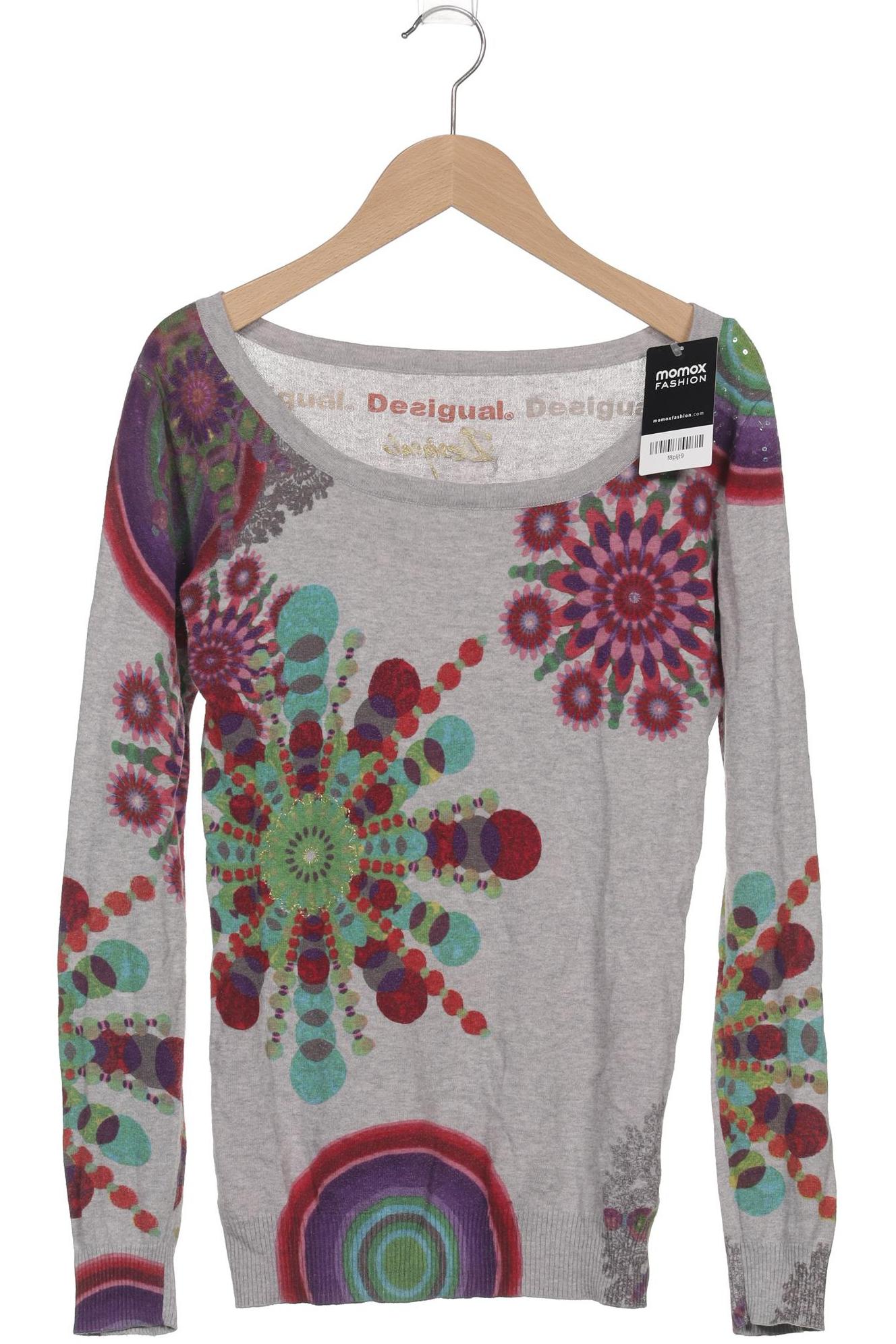 

Desigual Damen Pullover, grau, Gr. 42