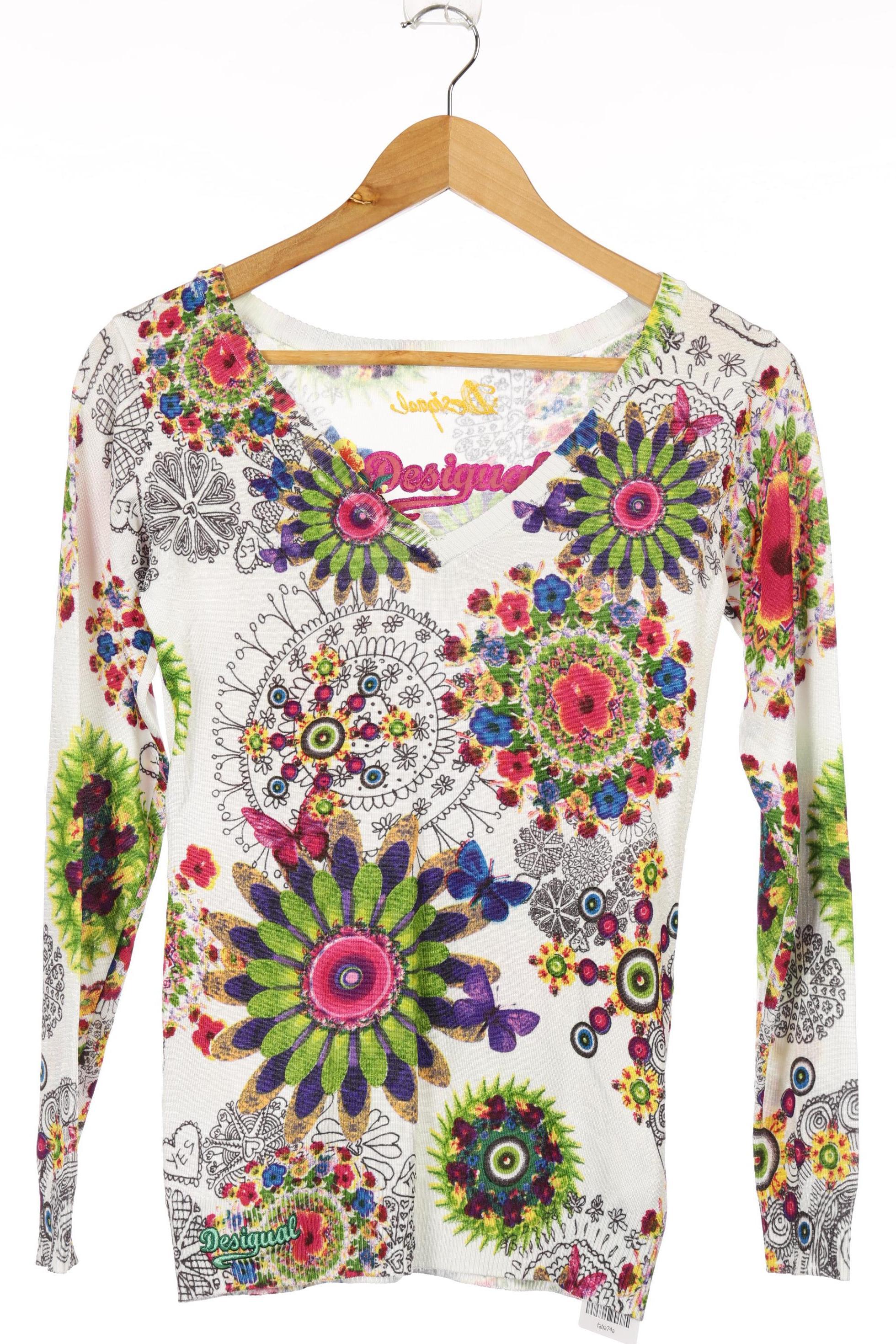 

Desigual Damen Pullover, mehrfarbig, Gr.