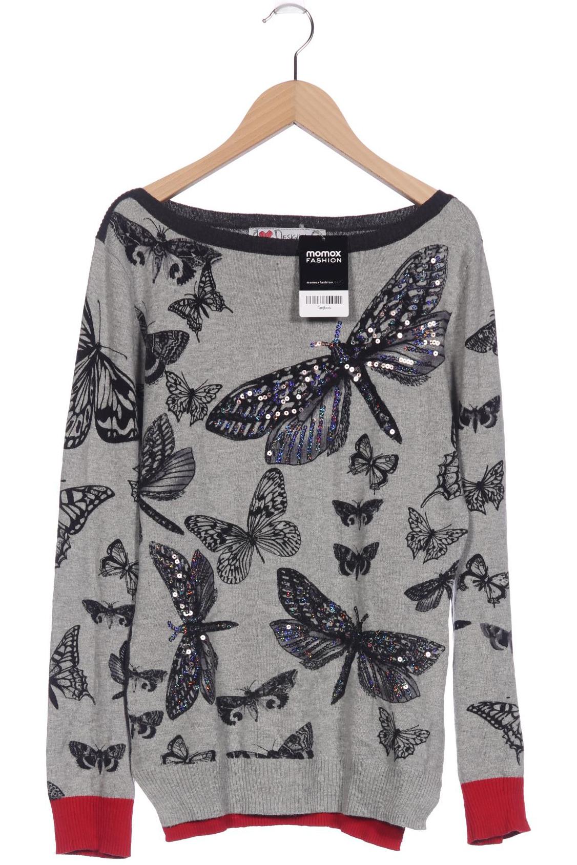 

Desigual Damen Pullover, grau, Gr. 36