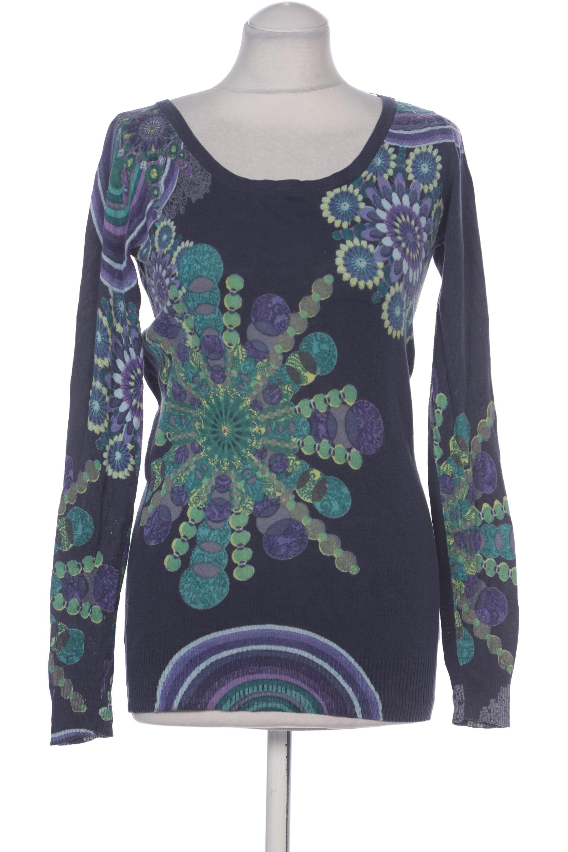 

Desigual Damen Pullover, marineblau, Gr. 36