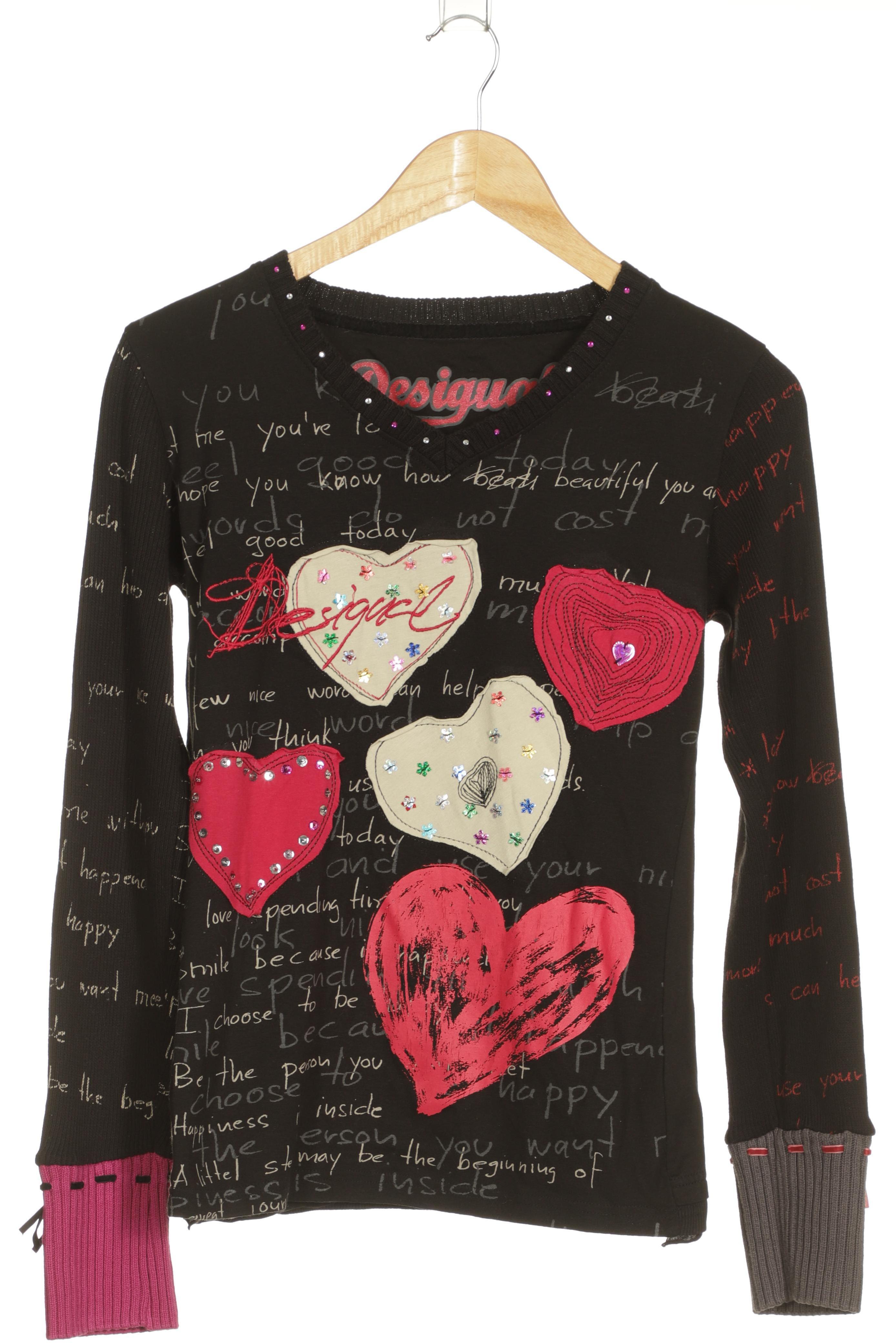 

Desigual Damen Pullover, schwarz, Gr.