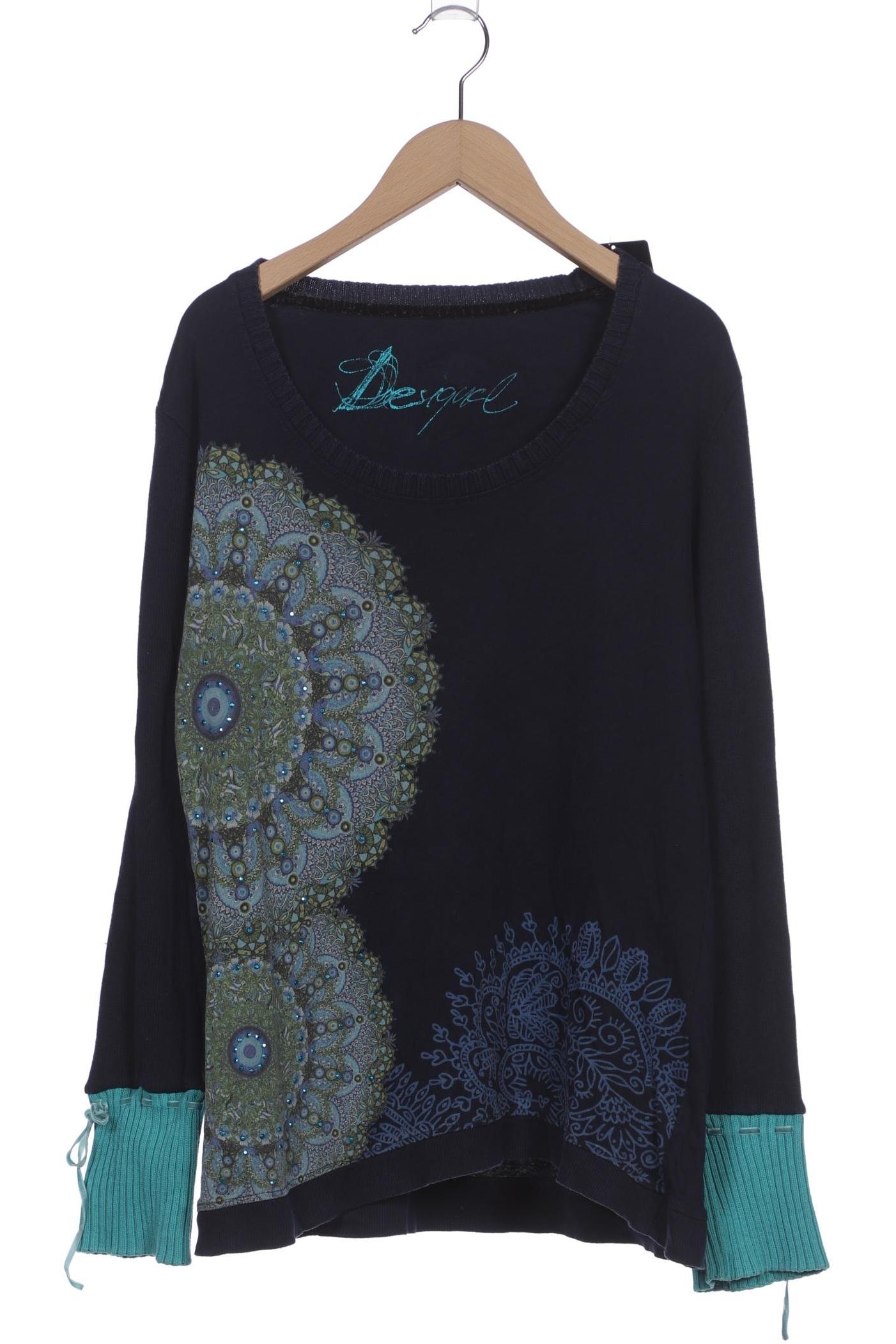 

Desigual Damen Pullover, marineblau, Gr. 44