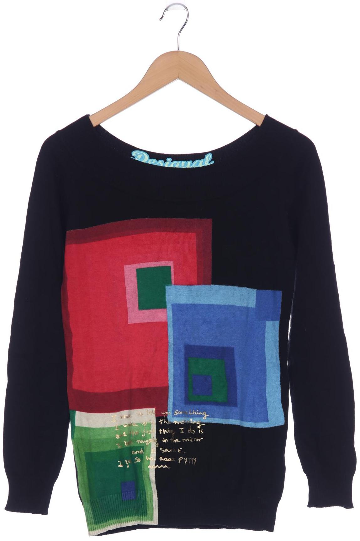 

Desigual Damen Pullover, schwarz, Gr. 38