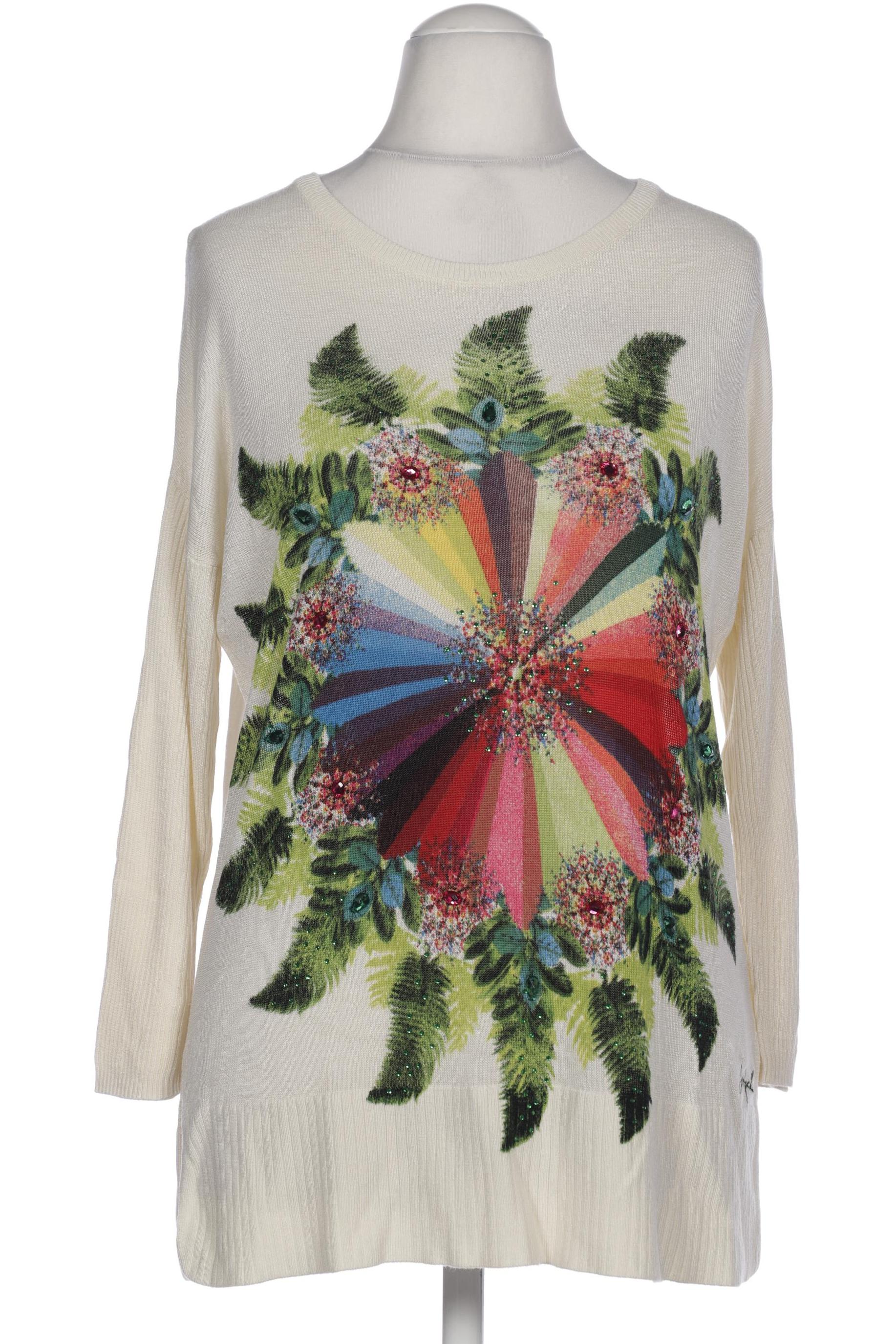 

Desigual Damen Pullover, cremeweiß, Gr. 36
