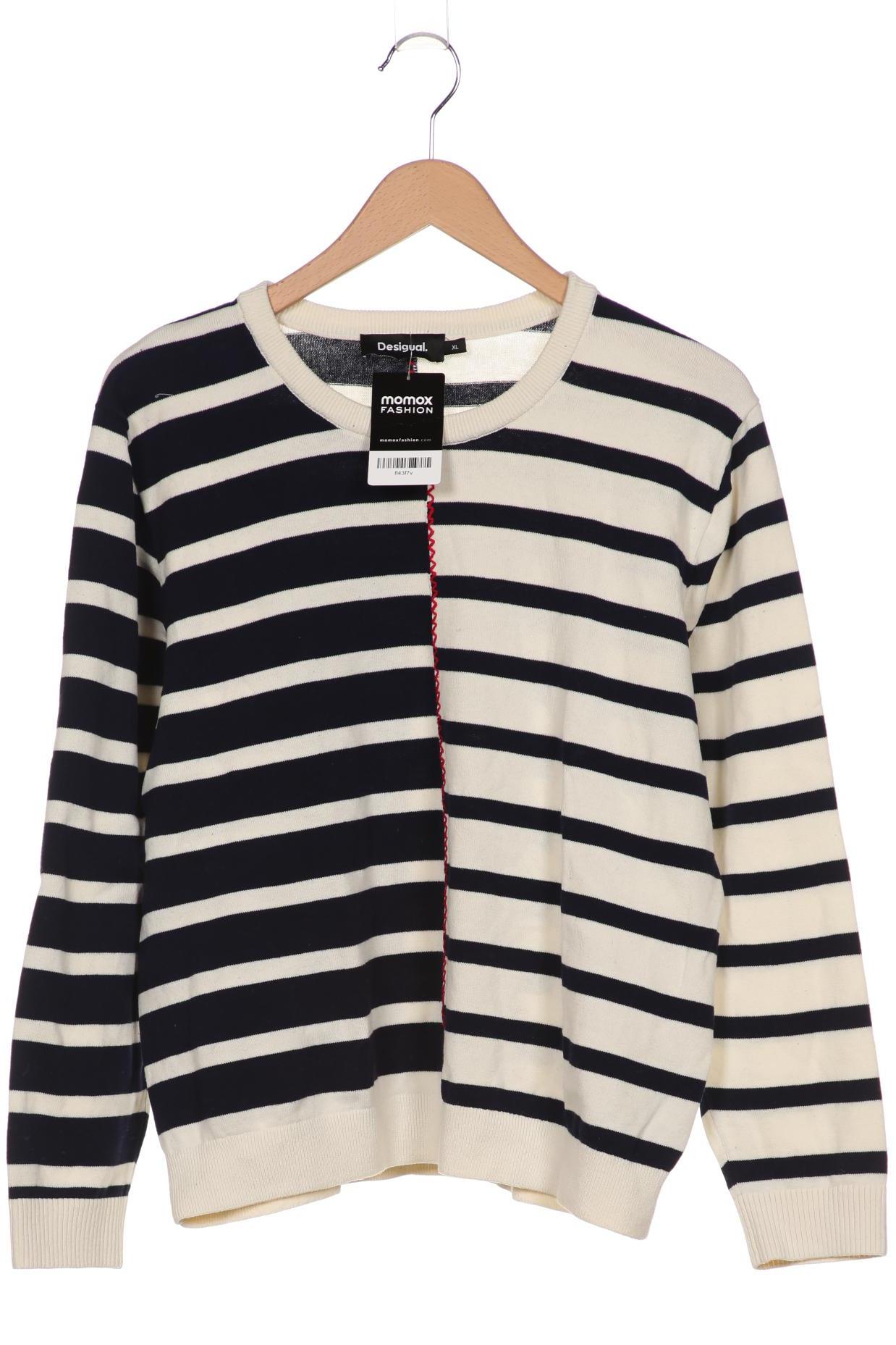 

Desigual Damen Pullover, marineblau, Gr. 44