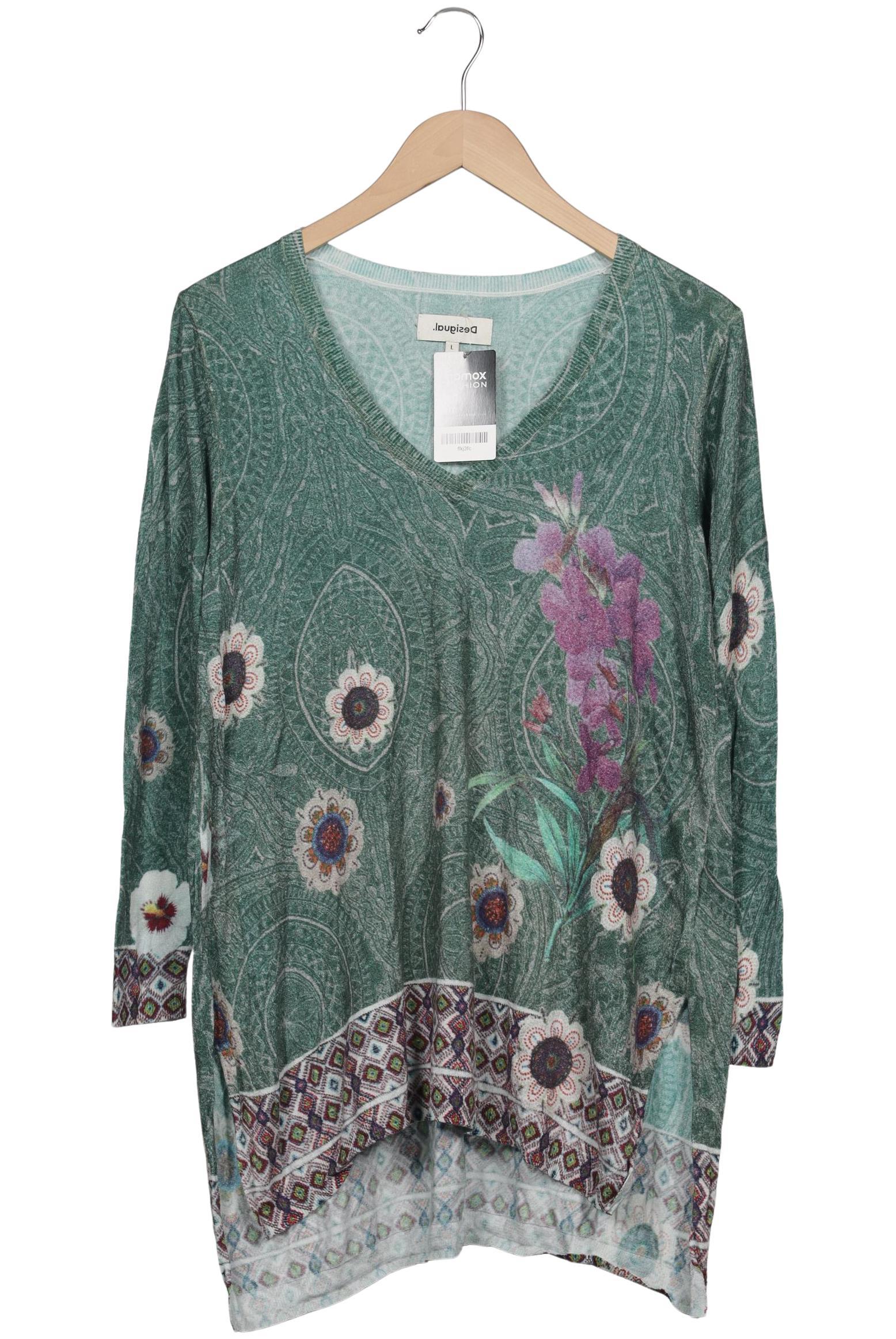 

Desigual Damen Pullover, grün, Gr. 42