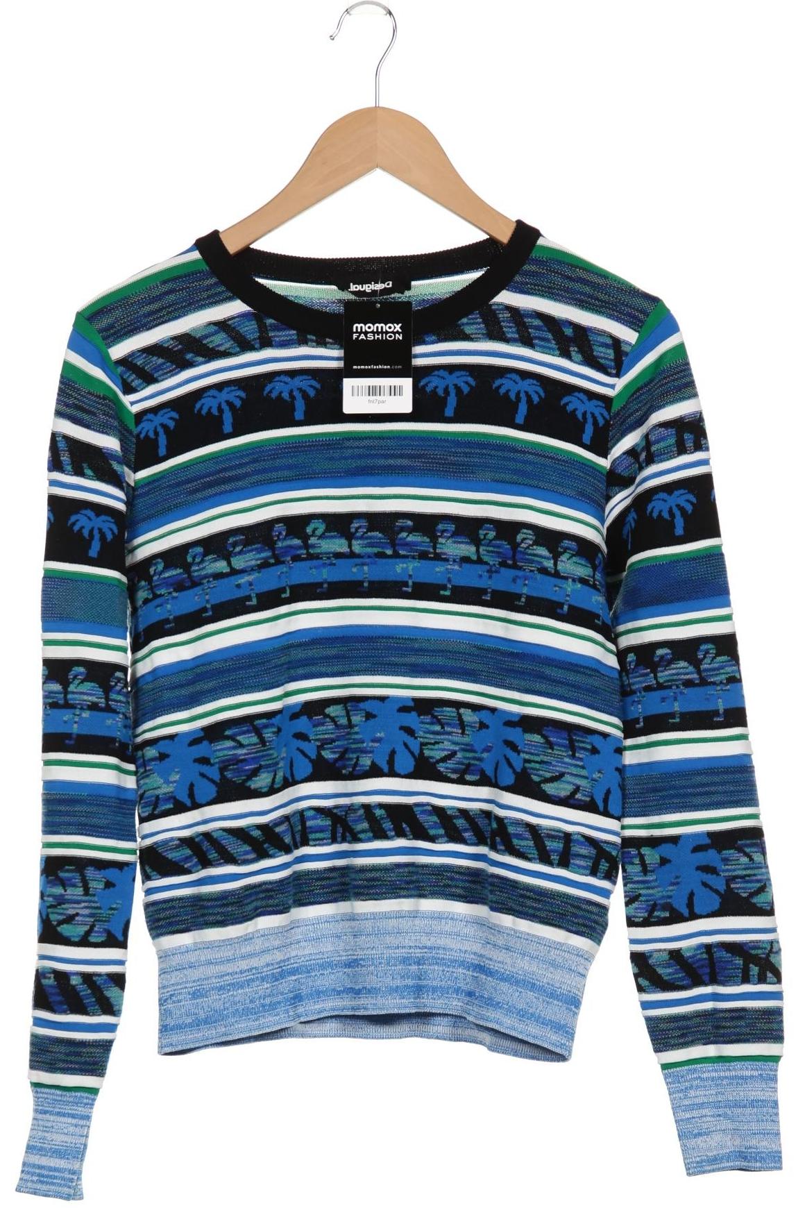 

Desigual Damen Pullover, blau, Gr. 44
