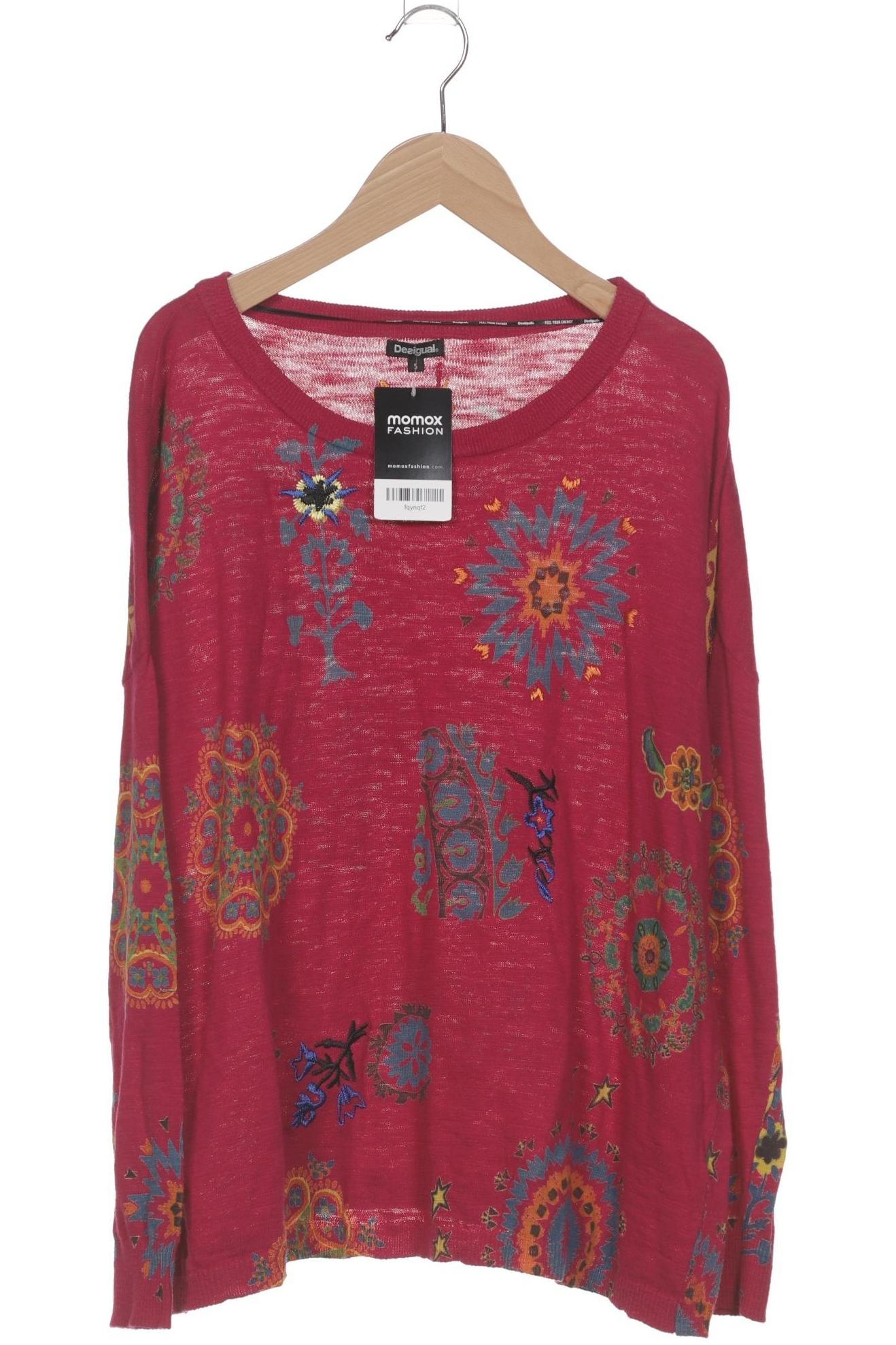 

Desigual Damen Pullover, pink, Gr. 36