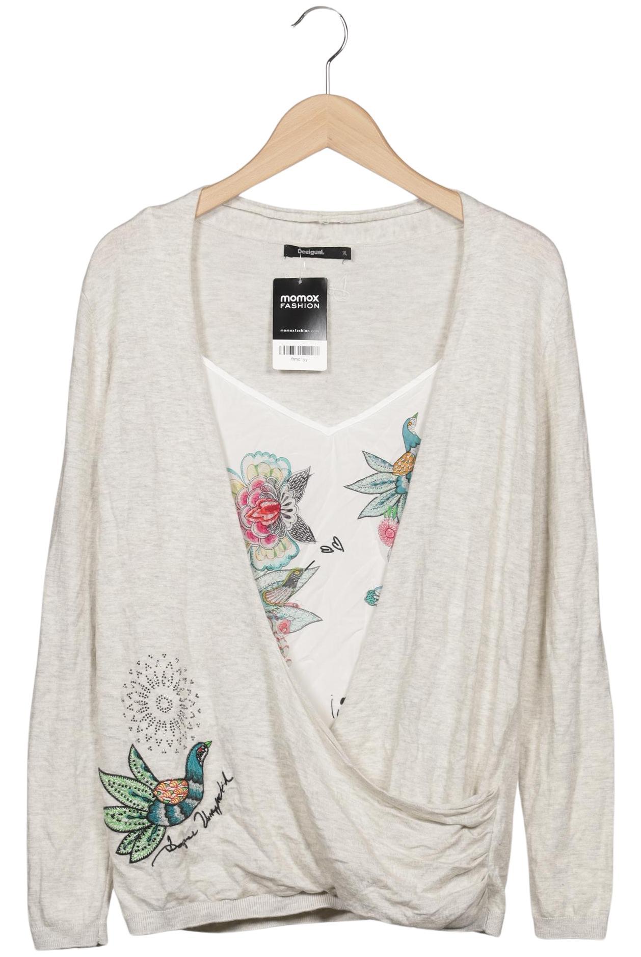 

Desigual Damen Pullover, cremeweiß, Gr. 44