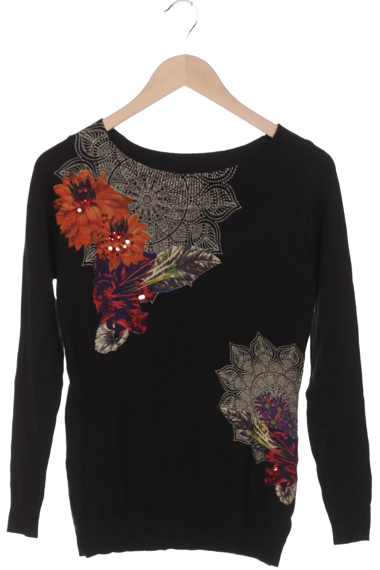 

Desigual Damen Pullover, schwarz, Gr. 36