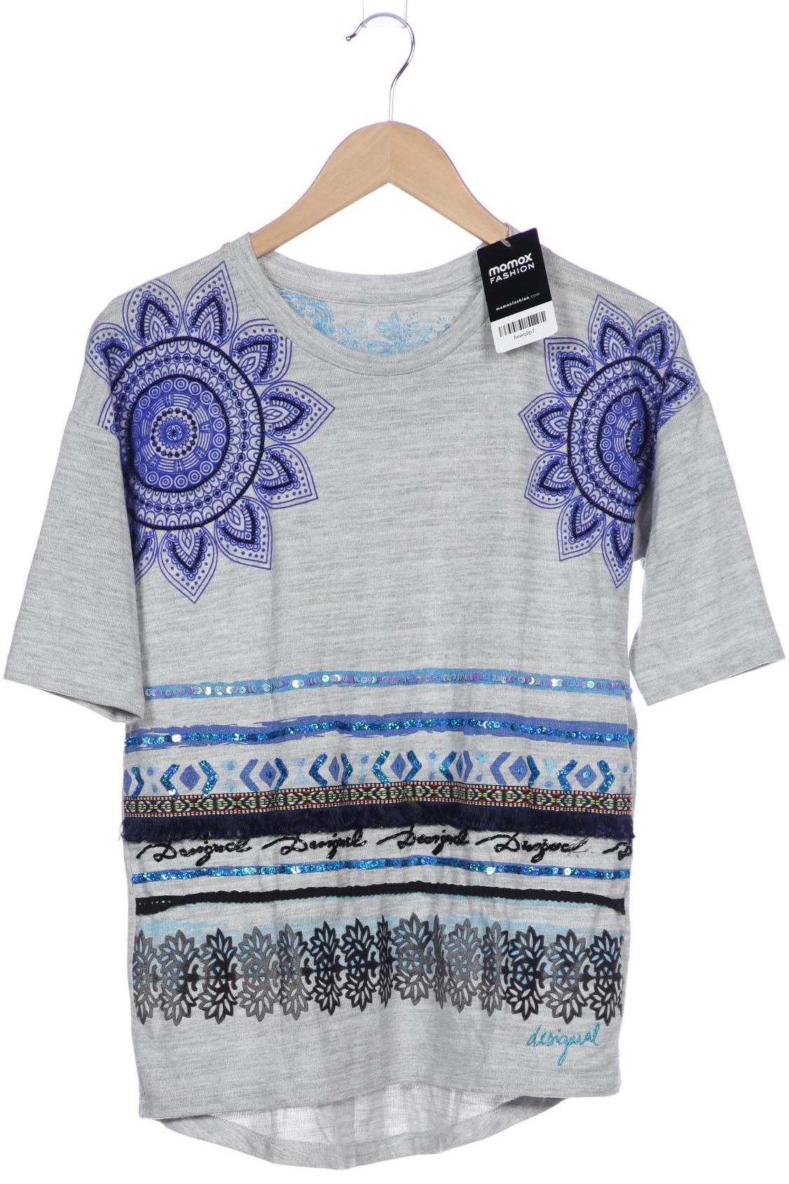 

Desigual Damen Pullover, grau, Gr. 38