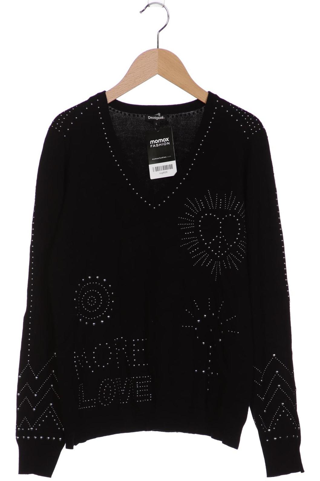 

Desigual Damen Pullover, schwarz, Gr. 42