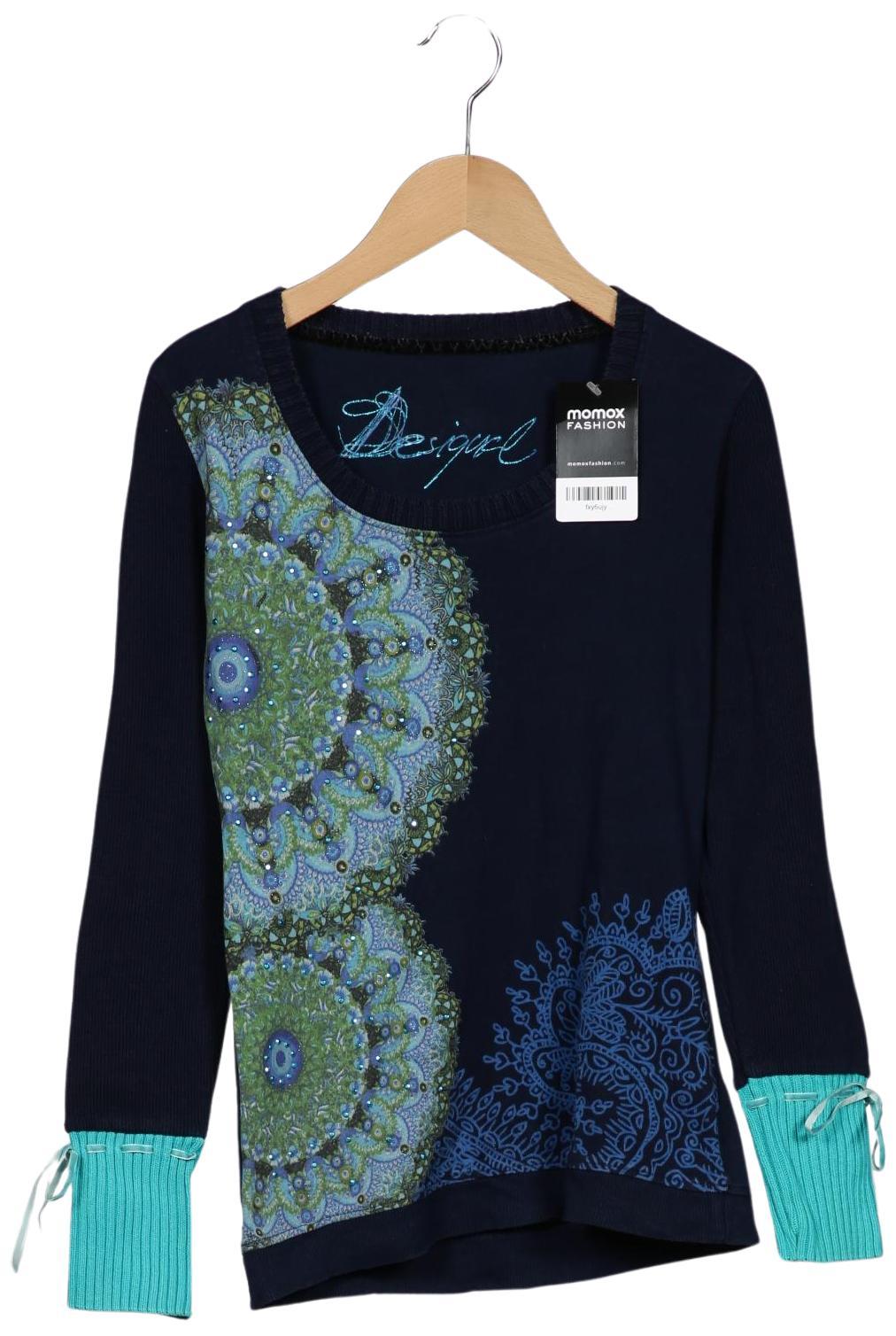 

Desigual Damen Pullover, marineblau, Gr. 34