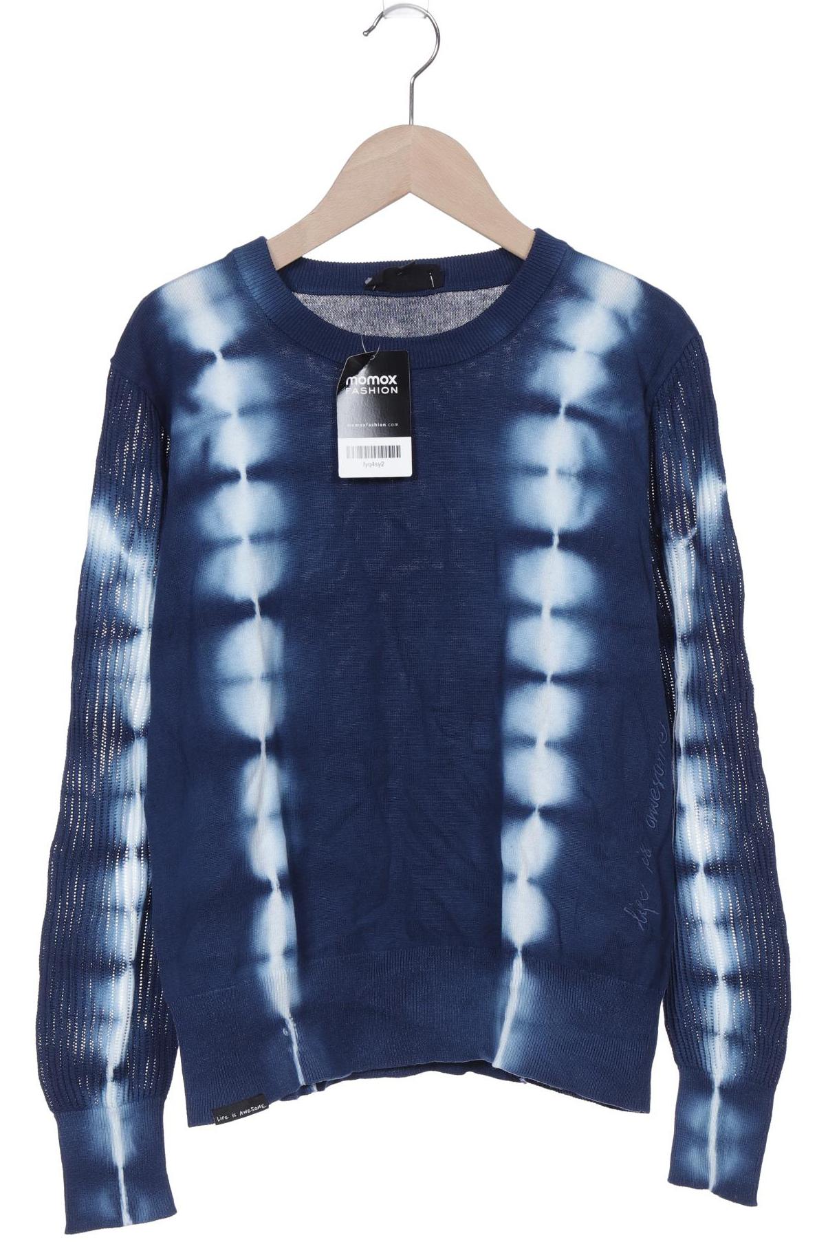 

Desigual Damen Pullover, blau, Gr. 44