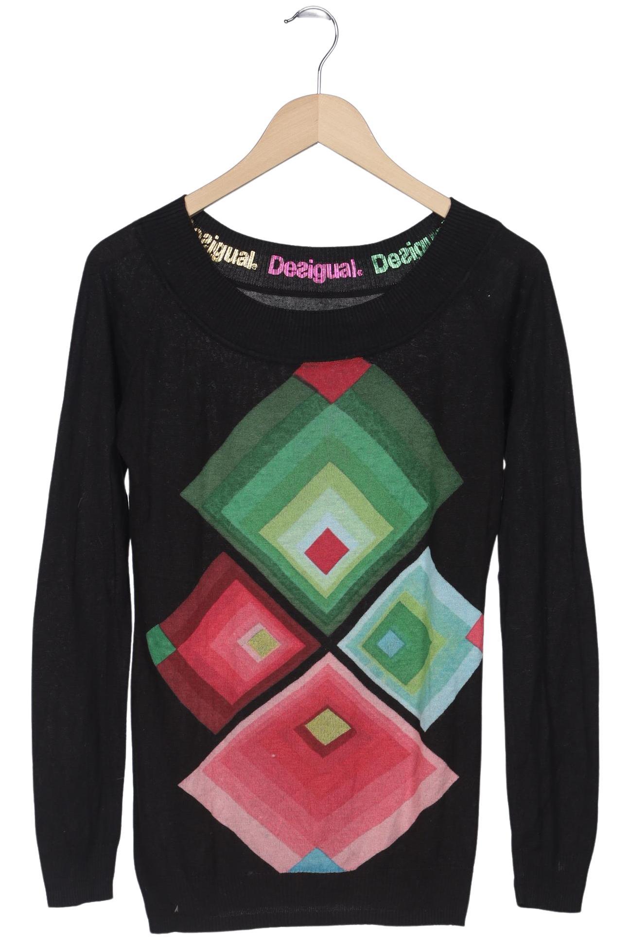 

Desigual Damen Pullover, schwarz, Gr. 36