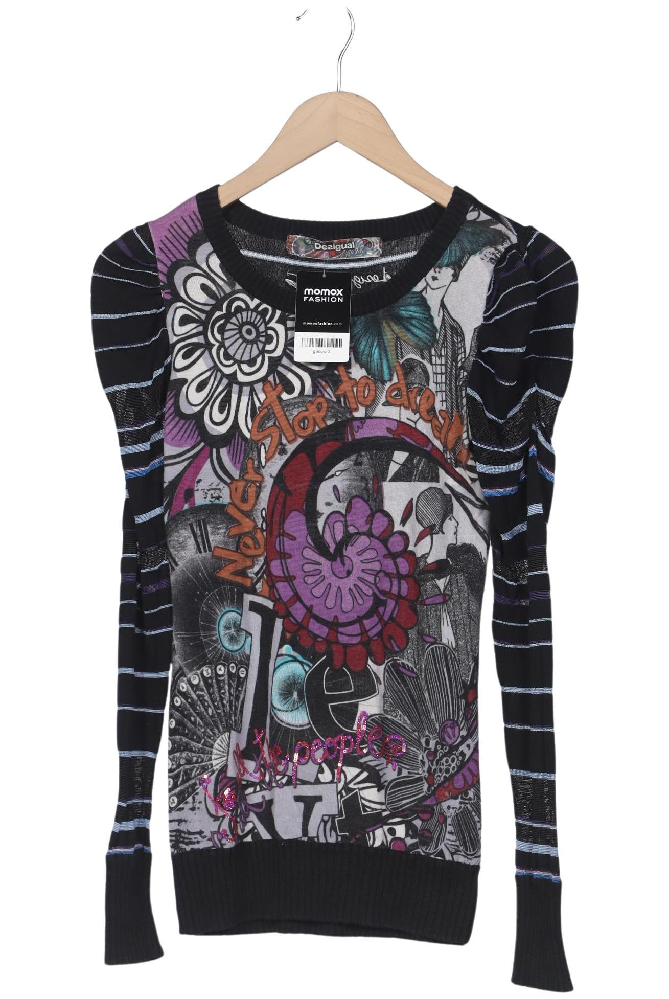 

Desigual Damen Pullover, schwarz, Gr. 38