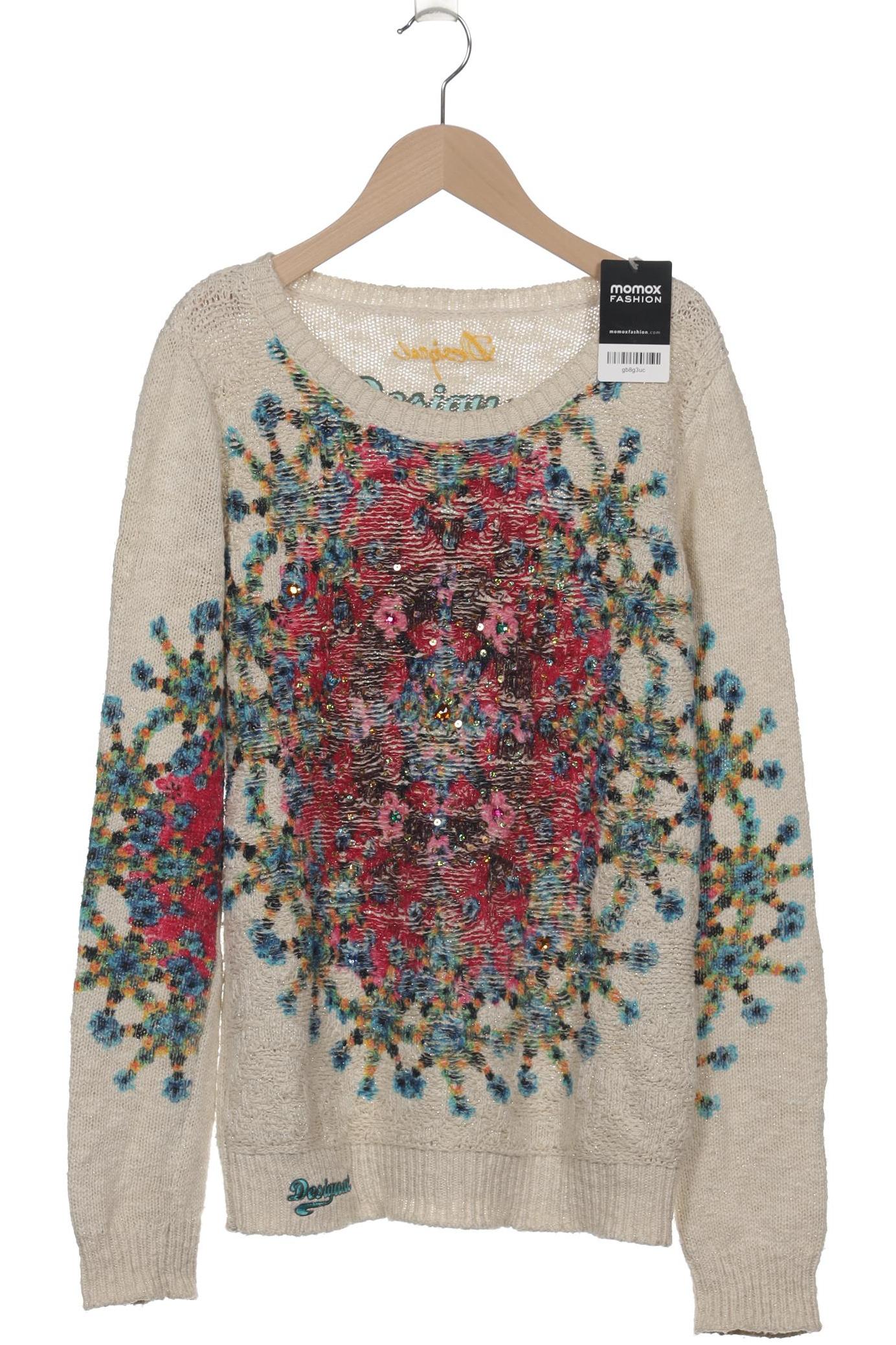 

Desigual Damen Pullover, cremeweiß, Gr. 36