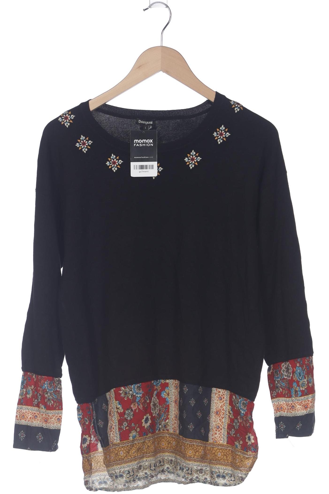 

Desigual Damen Pullover, schwarz, Gr. 42