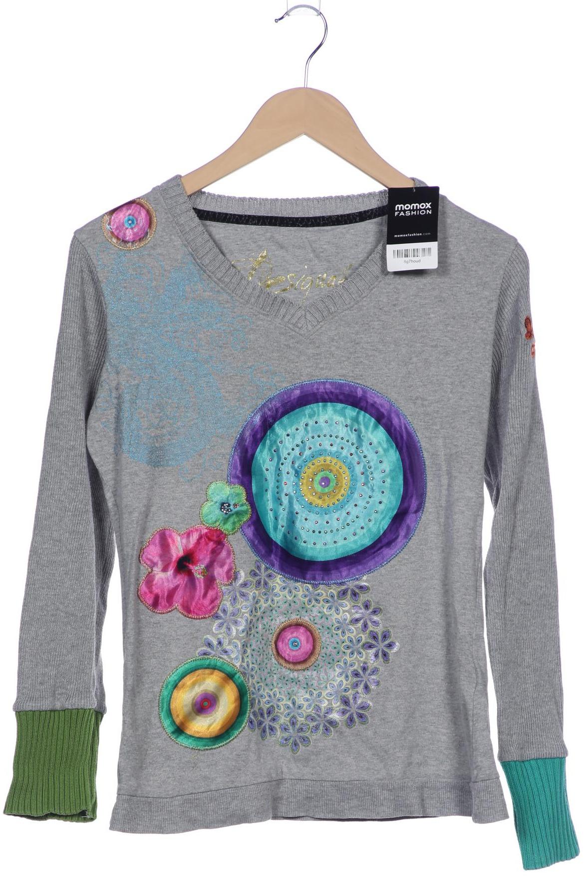 

Desigual Damen Pullover, grau, Gr. 38