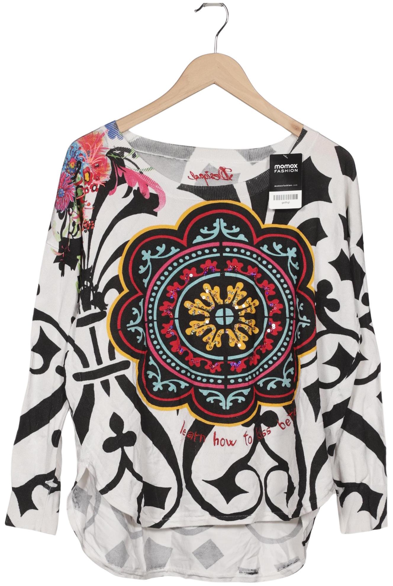 

Desigual Damen Pullover, weiß, Gr. 42