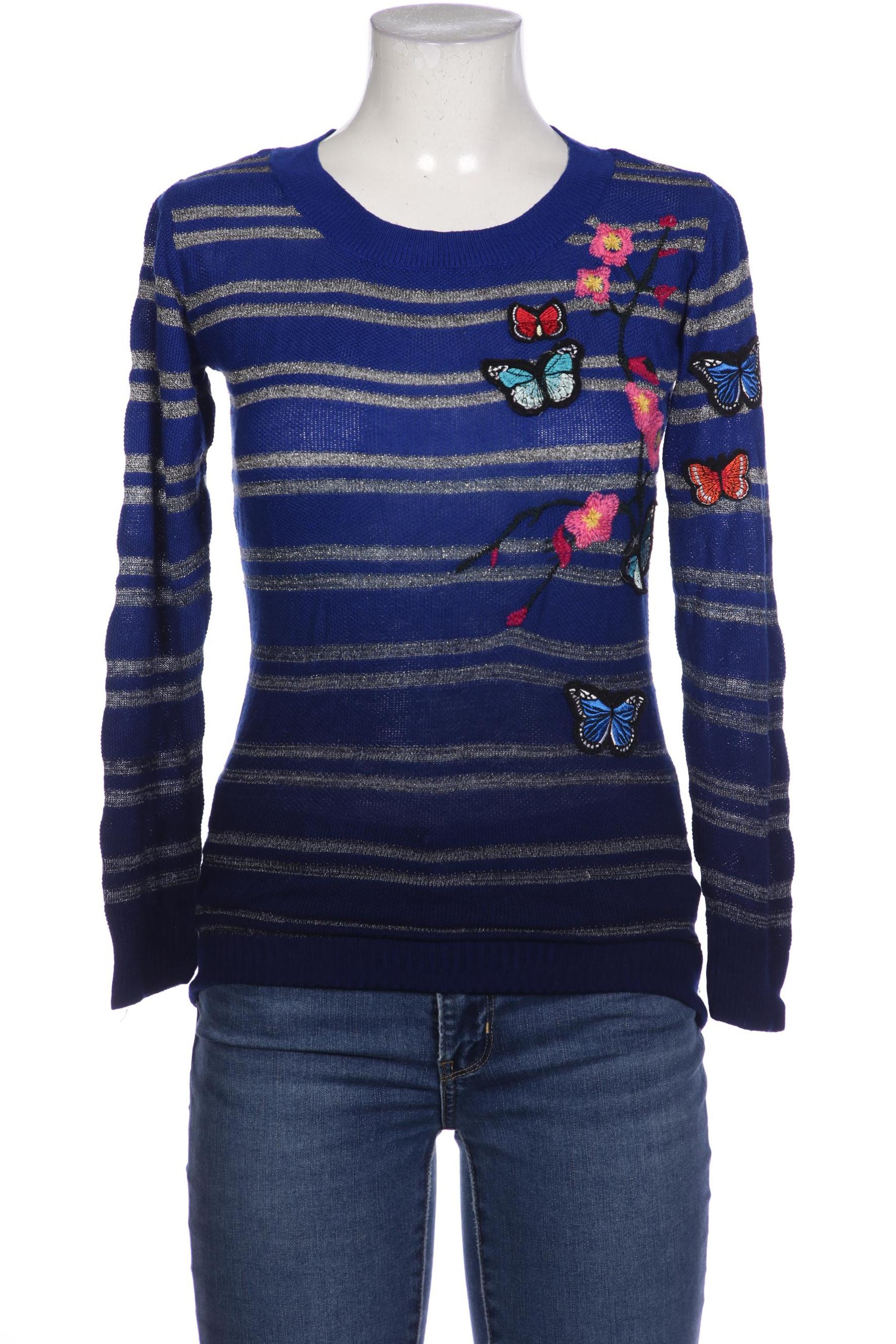 

Desigual Damen Pullover, marineblau