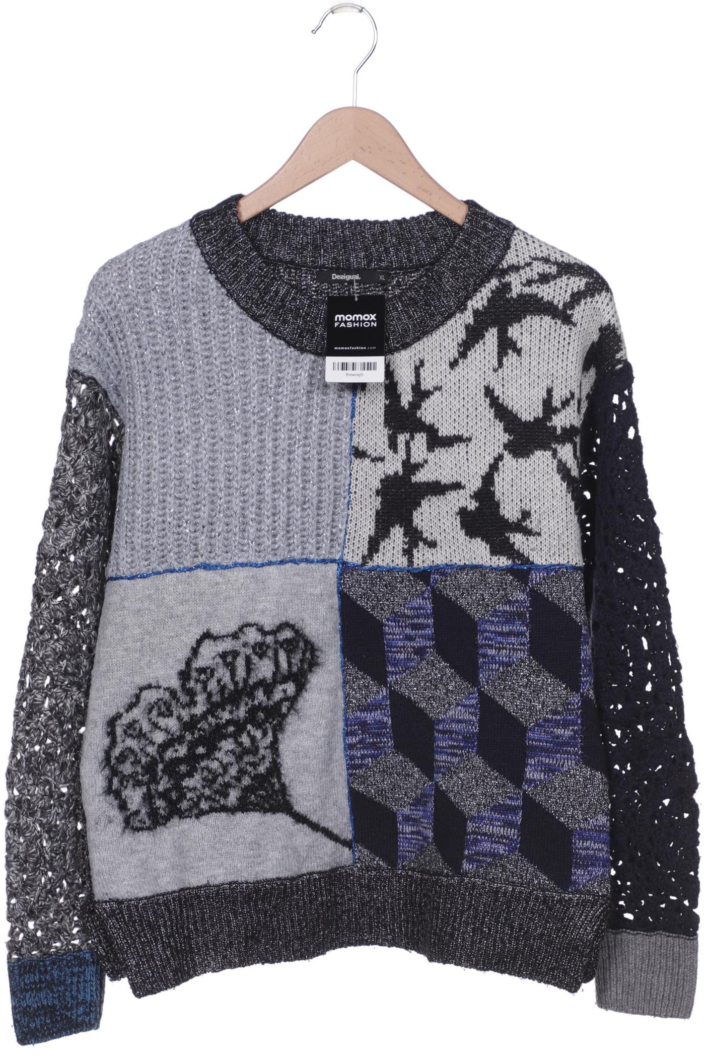 

Desigual Damen Pullover, grau