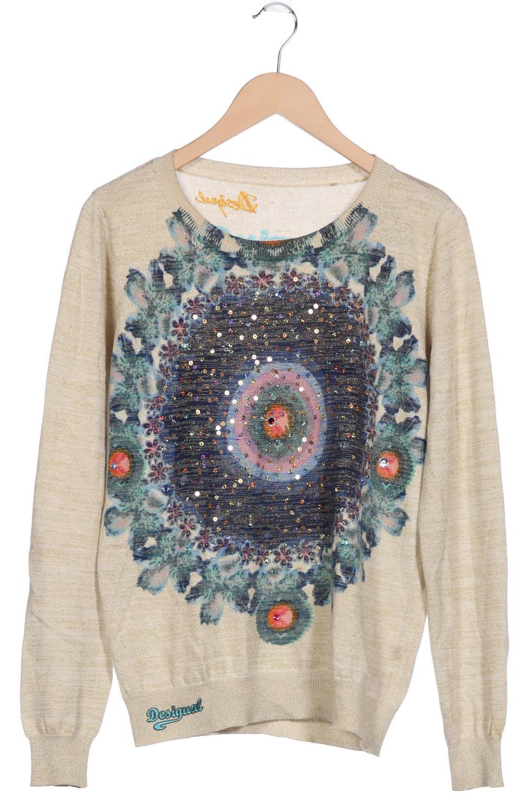 

Desigual Damen Pullover, cremeweiß