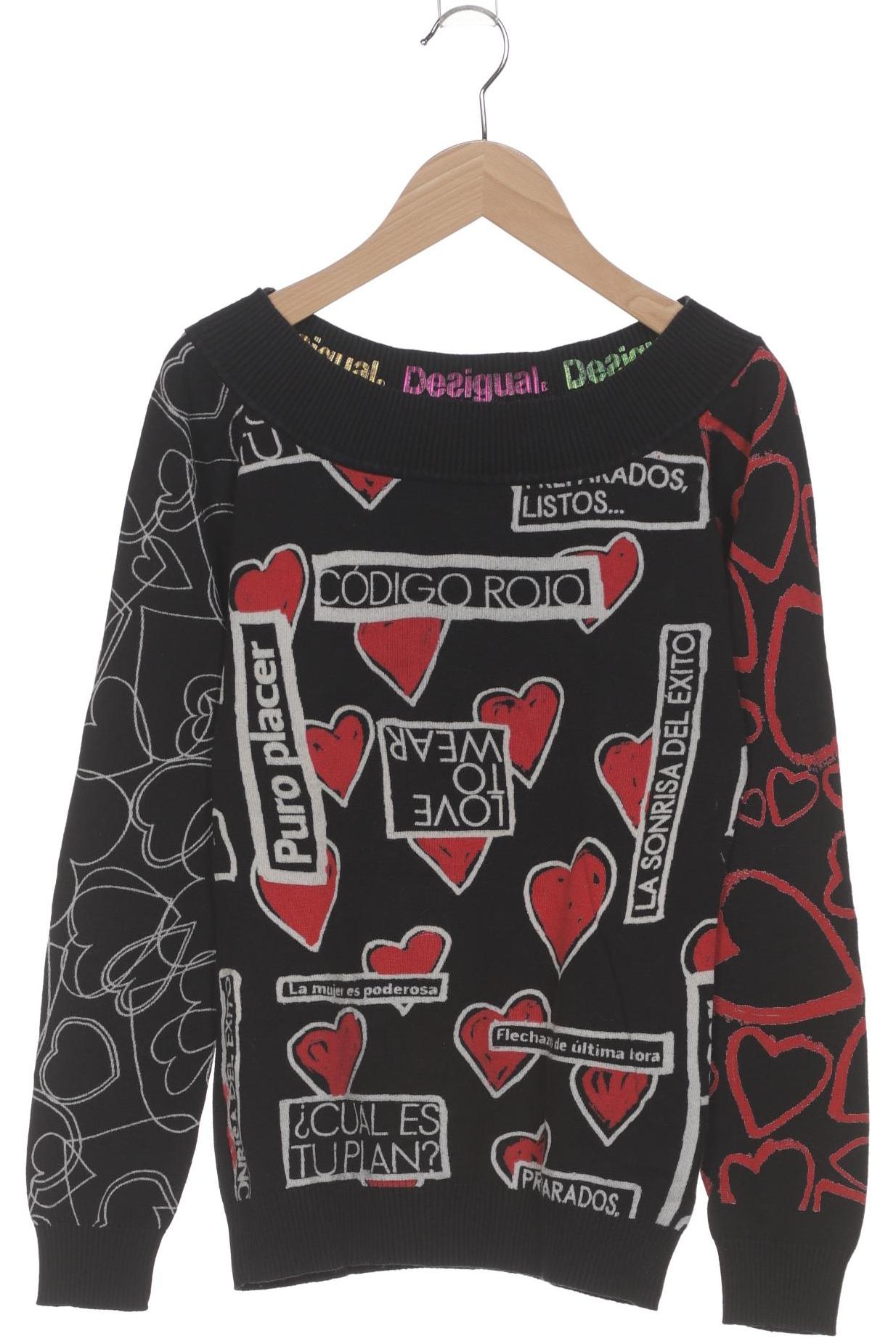 

Desigual Damen Pullover, schwarz, Gr. 36