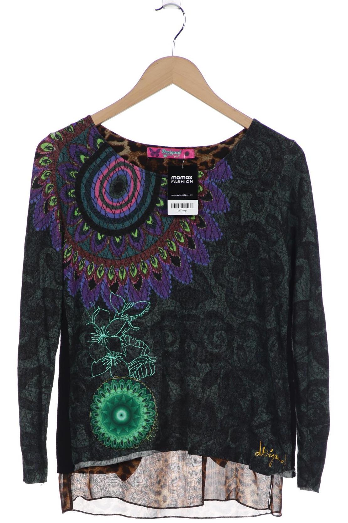 

Desigual Damen Pullover, grün, Gr. 36