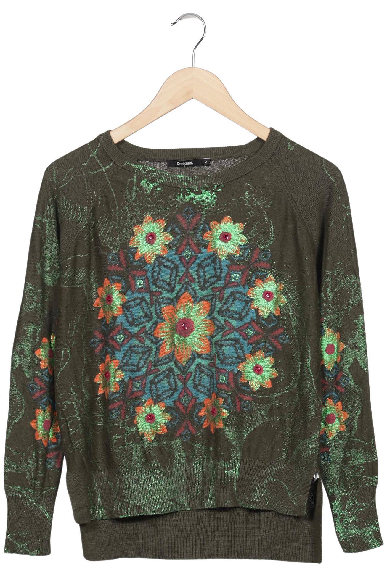 

Desigual Damen Pullover, grün, Gr. 38