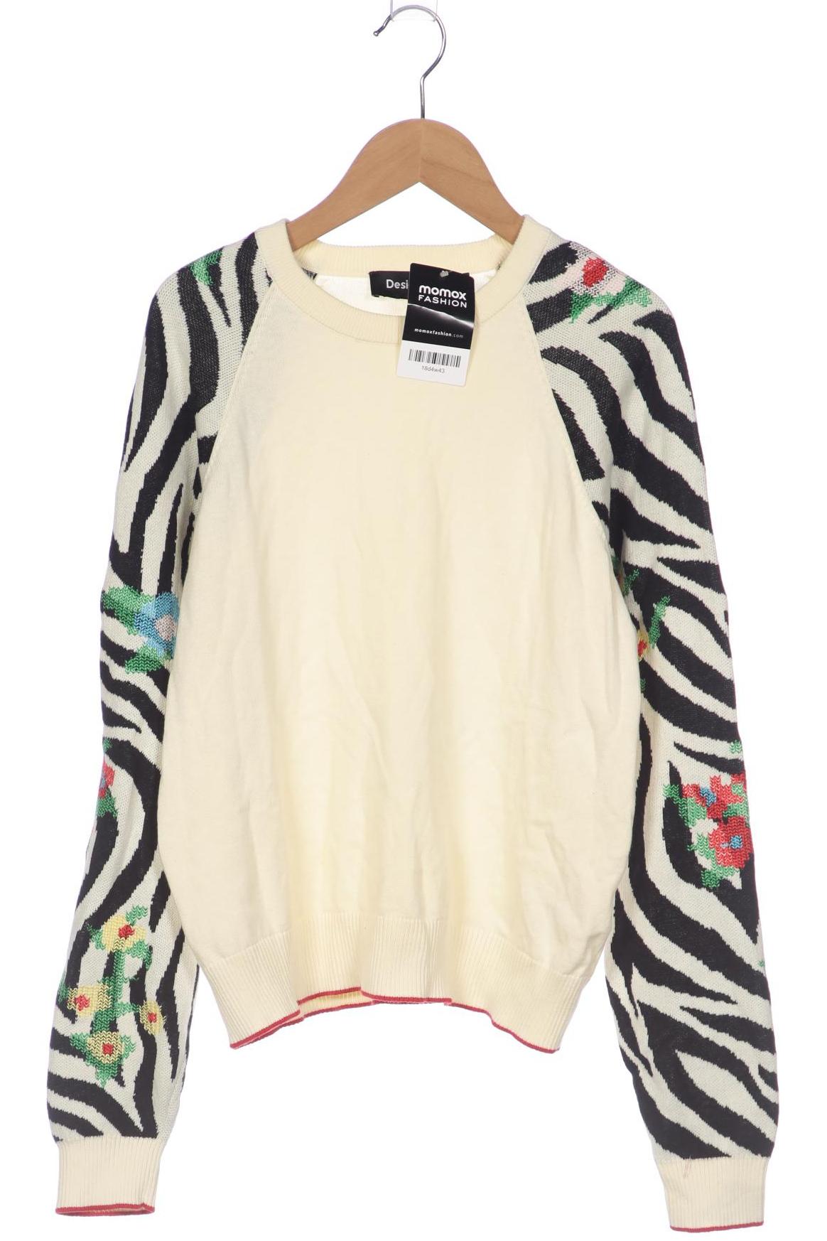 

Desigual Damen Pullover, beige, Gr. 38