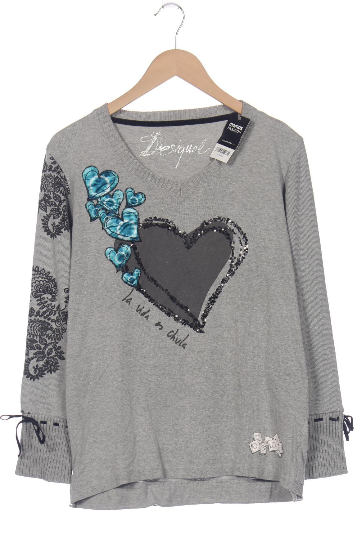 

Desigual Damen Pullover, grau, Gr. 46