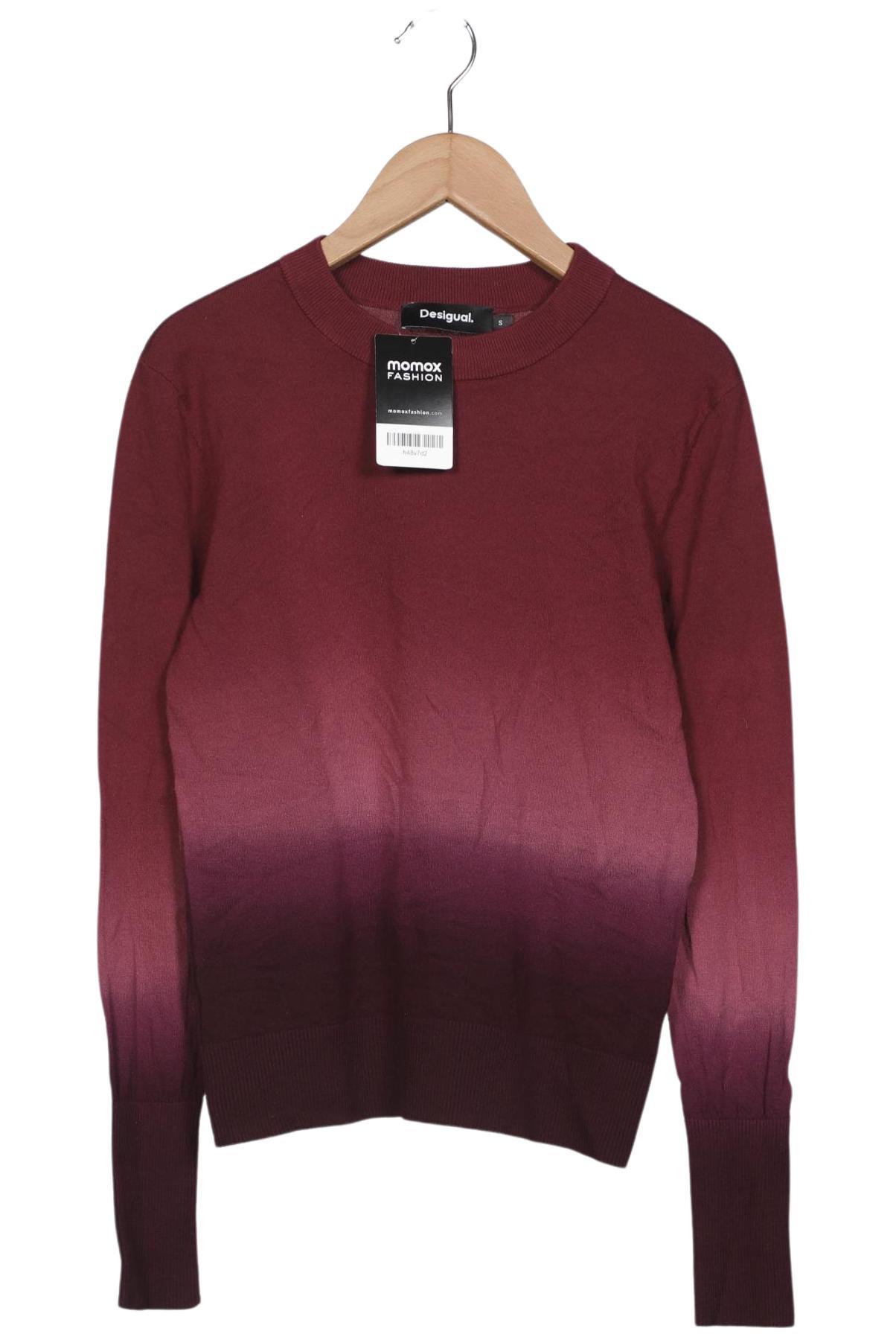 

Desigual Damen Pullover, bordeaux, Gr. 36