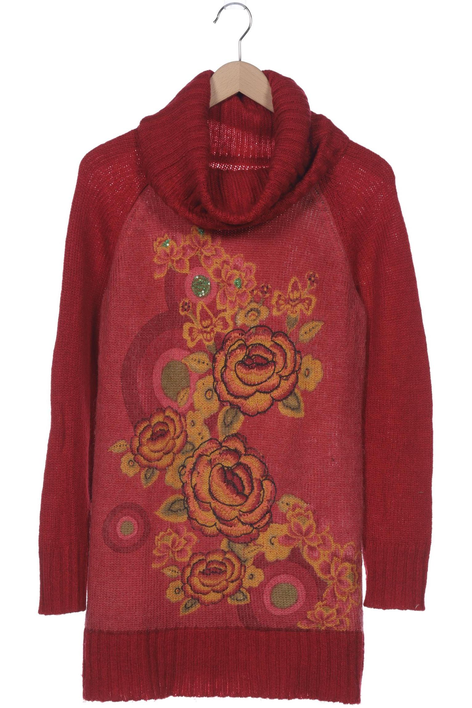 

Desigual Damen Pullover, rot, Gr. 42