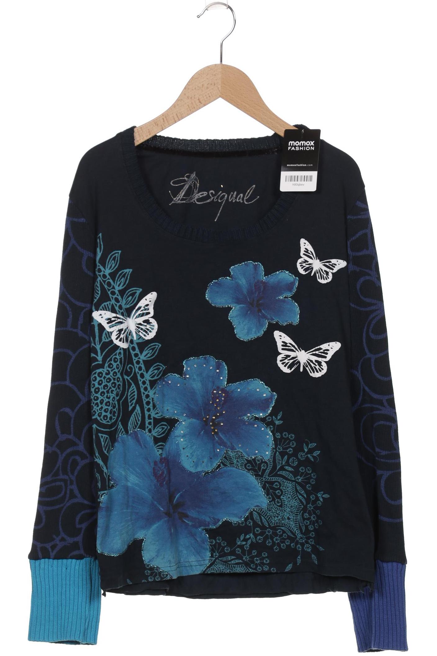 

Desigual Damen Pullover, marineblau, Gr. 42