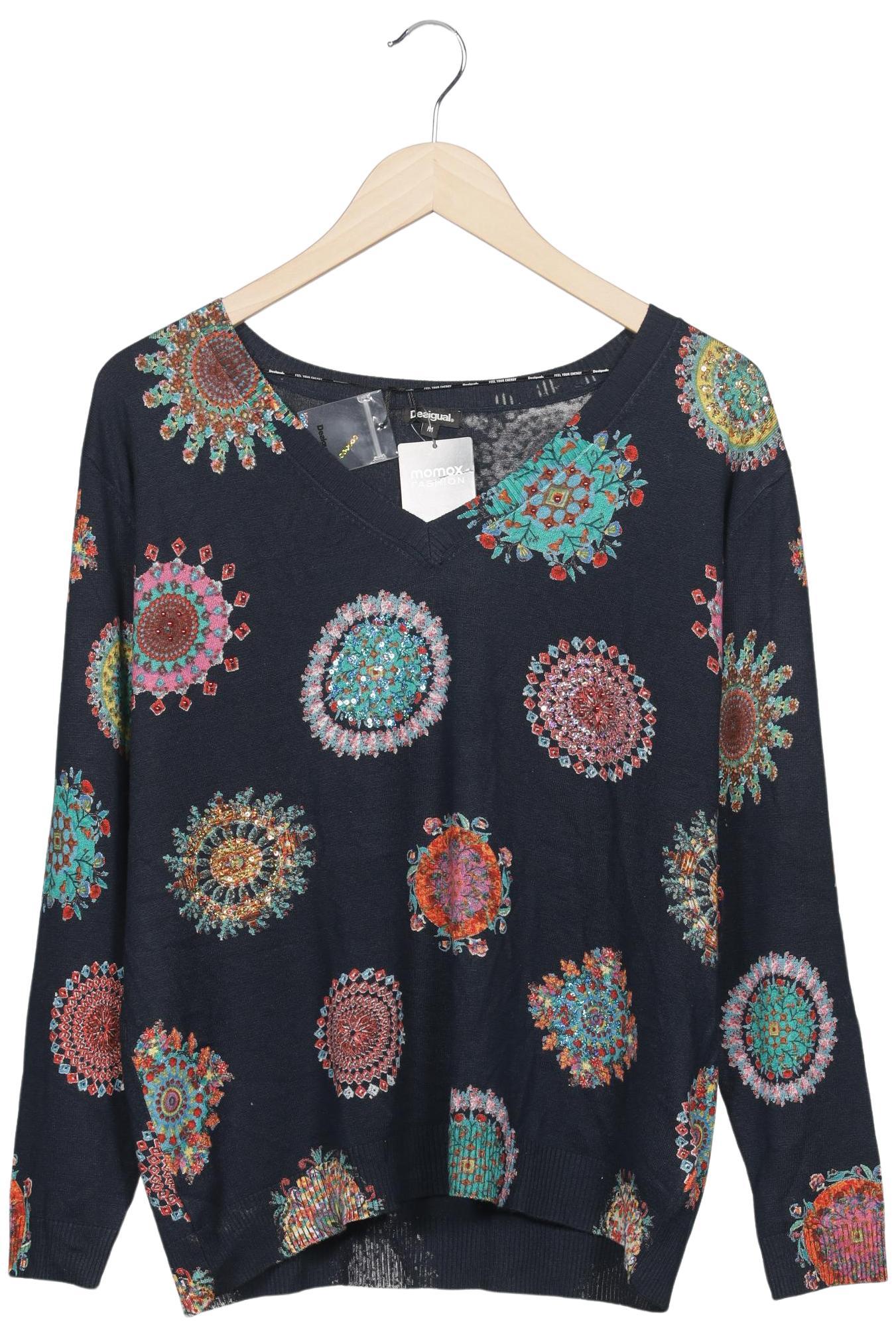 

Desigual Damen Pullover, marineblau, Gr. 38