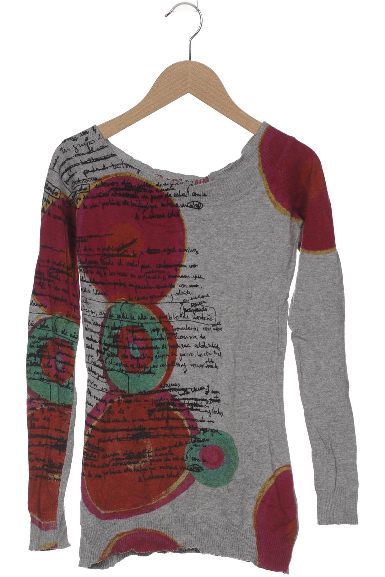 

Desigual Damen Pullover, grau, Gr. 36