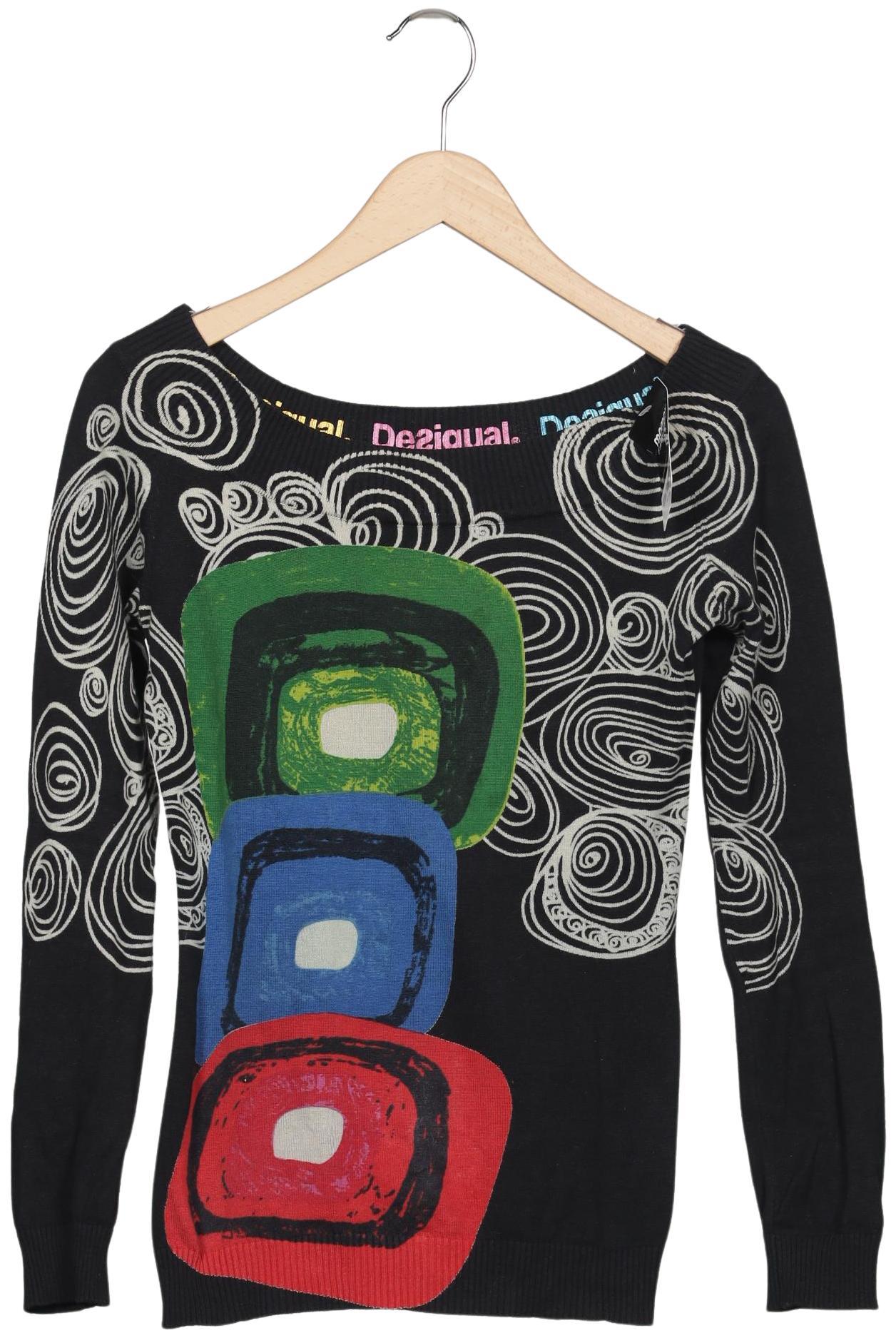 

Desigual Damen Pullover, schwarz, Gr. 36